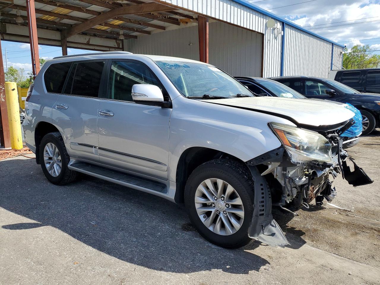 2014 Lexus Gx 460 Base Silver vin: JTJBM7FX7E5082732