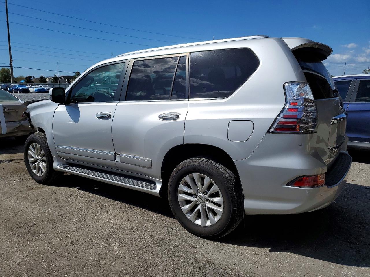 2014 Lexus Gx 460 Base Silver vin: JTJBM7FX7E5082732