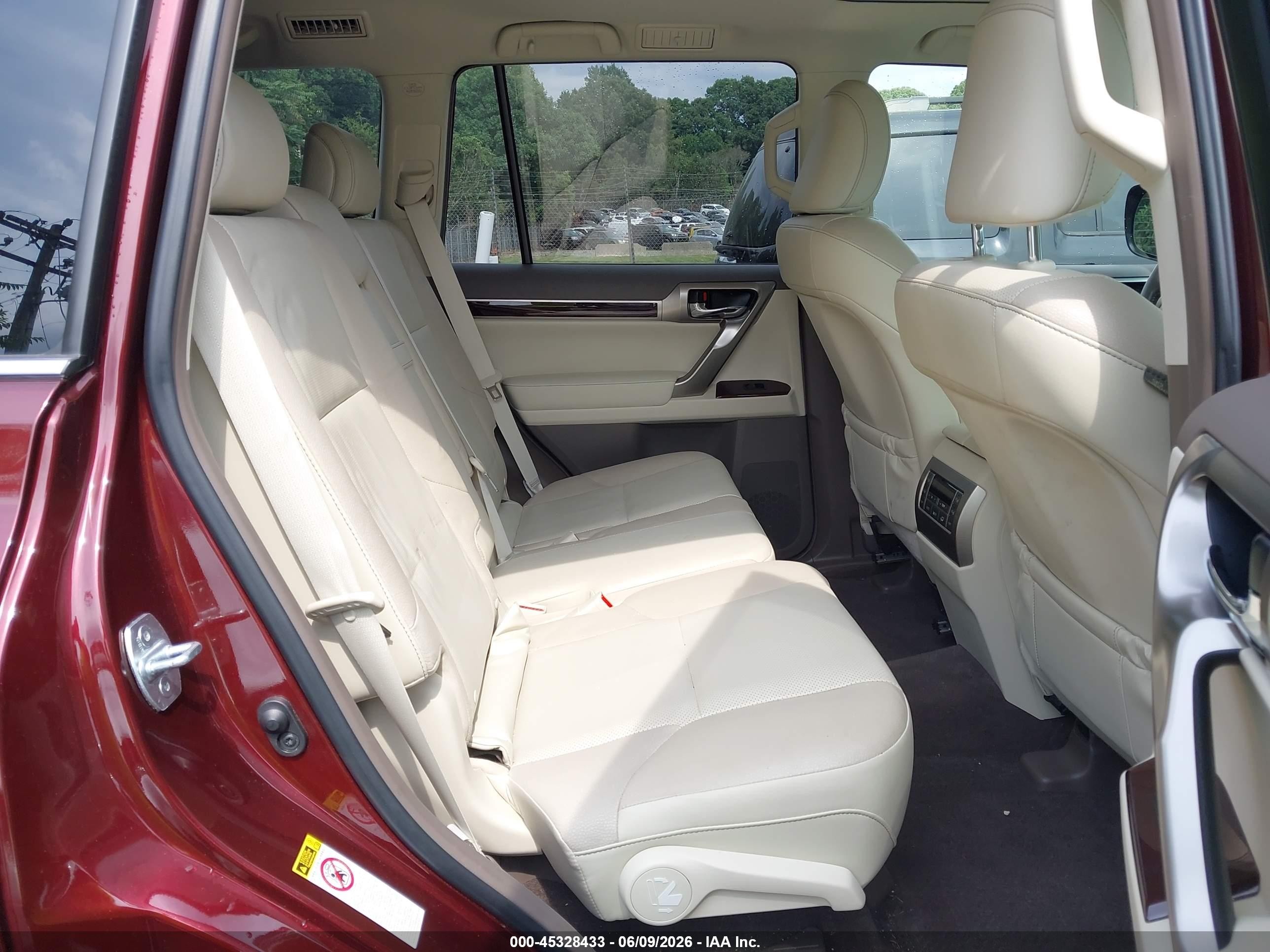 2015 Lexus Gx 460   Burgundy vin: JTJBM7FX7F5097197