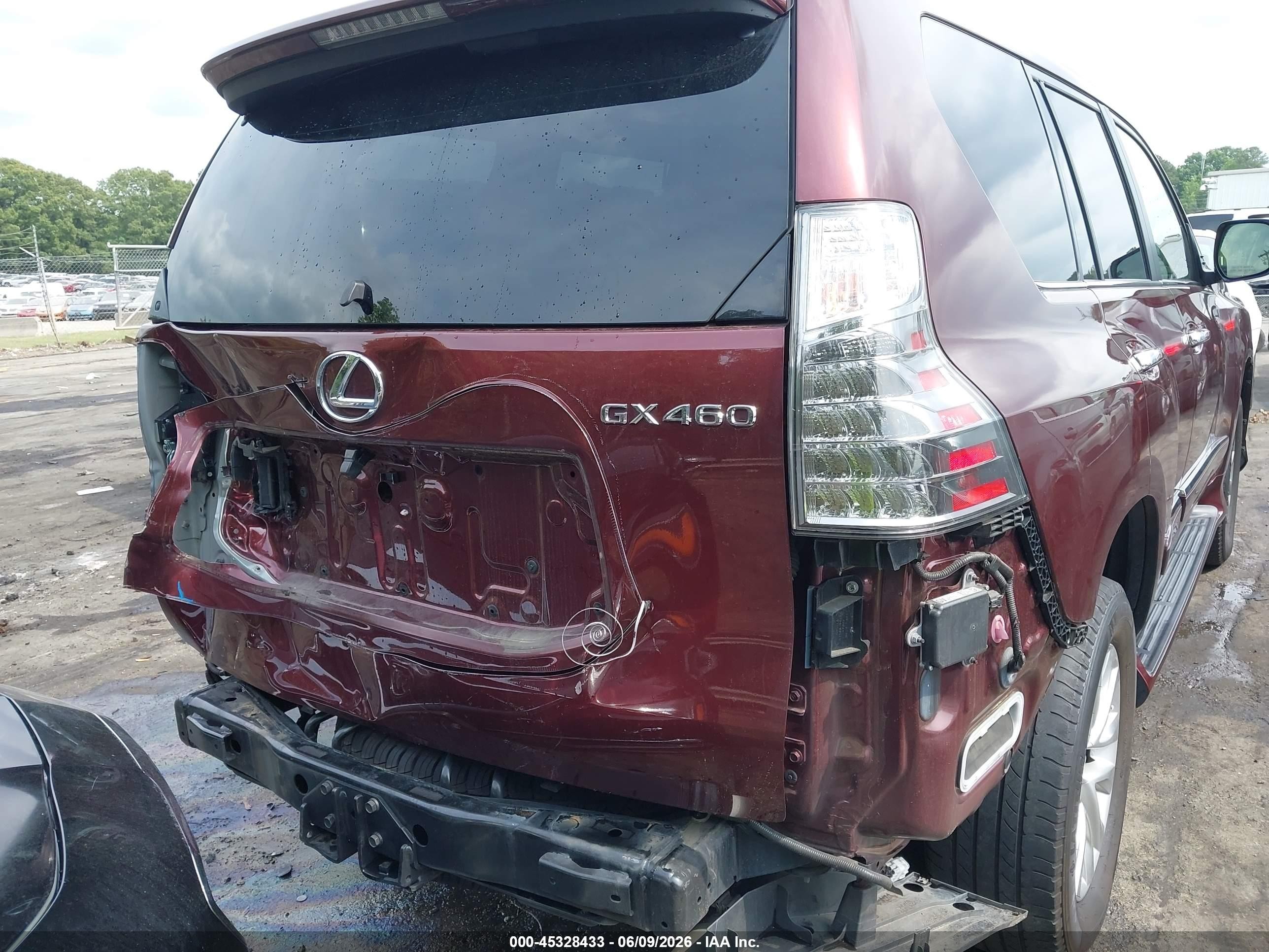 2015 Lexus Gx 460   Burgundy vin: JTJBM7FX7F5097197