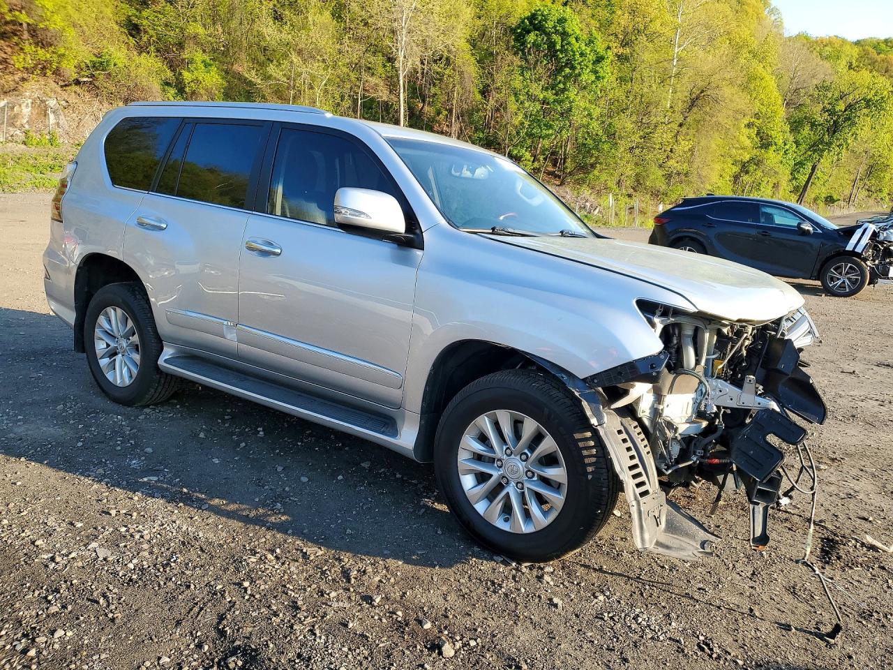 2015 Lexus Gx 460 Silver vin: JTJBM7FX7F5102561