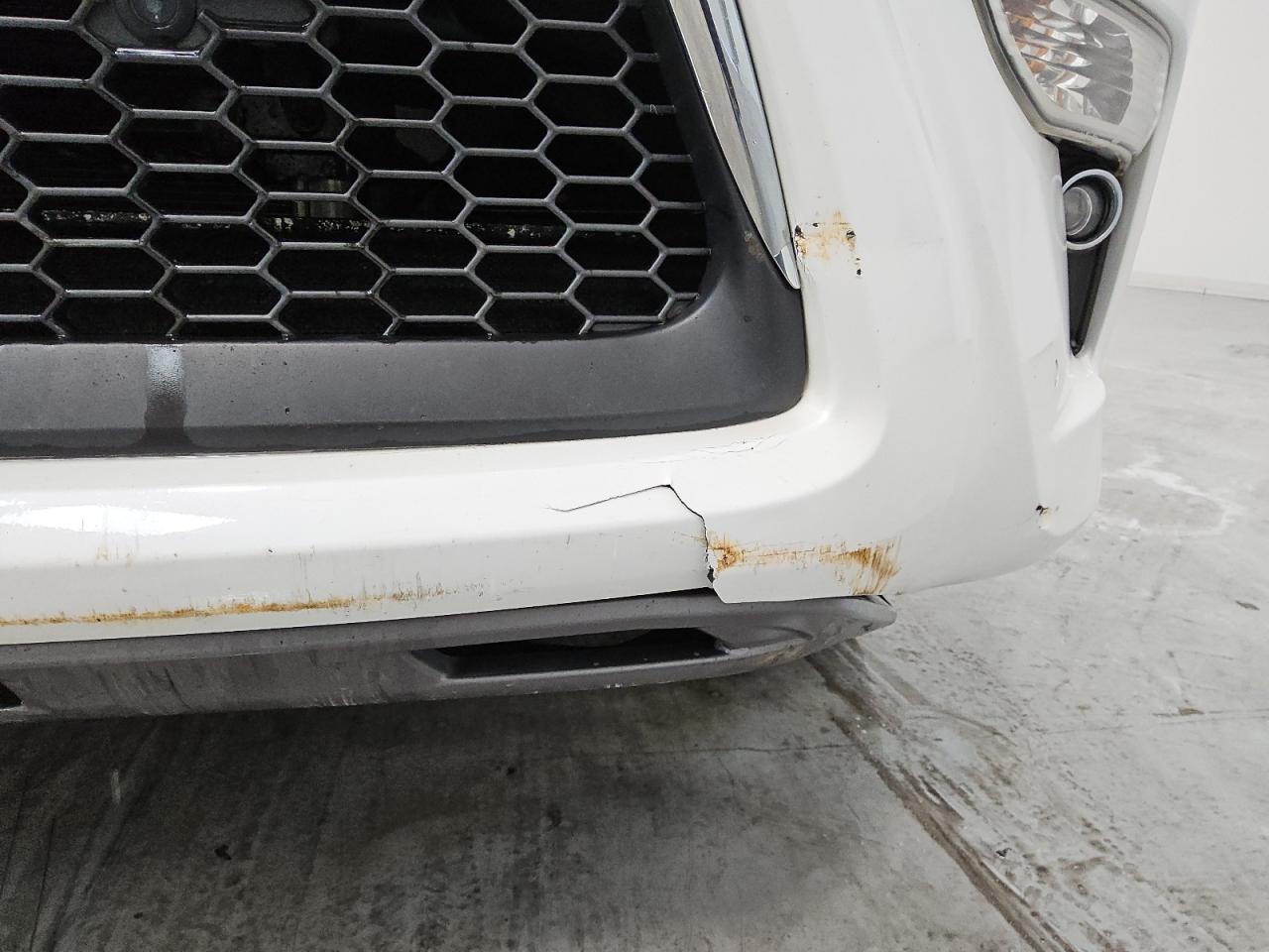 2015 Lexus Gx 460 White vin: JTJBM7FX7F5110191 Damage: Front Bumper, Broken, Replacement Required