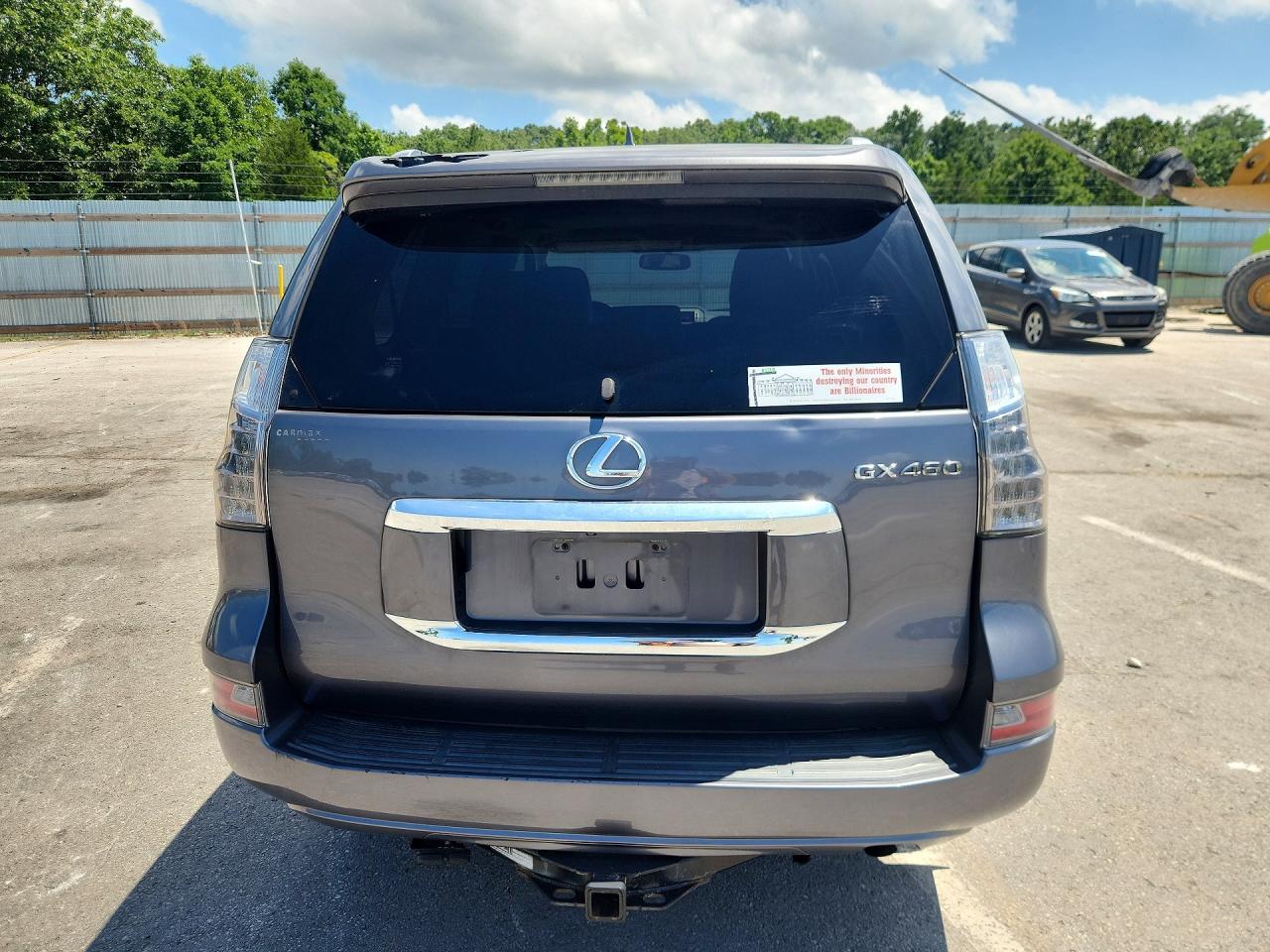 2015 Lexus Gx 460 Gray vin: JTJBM7FX7F5116265