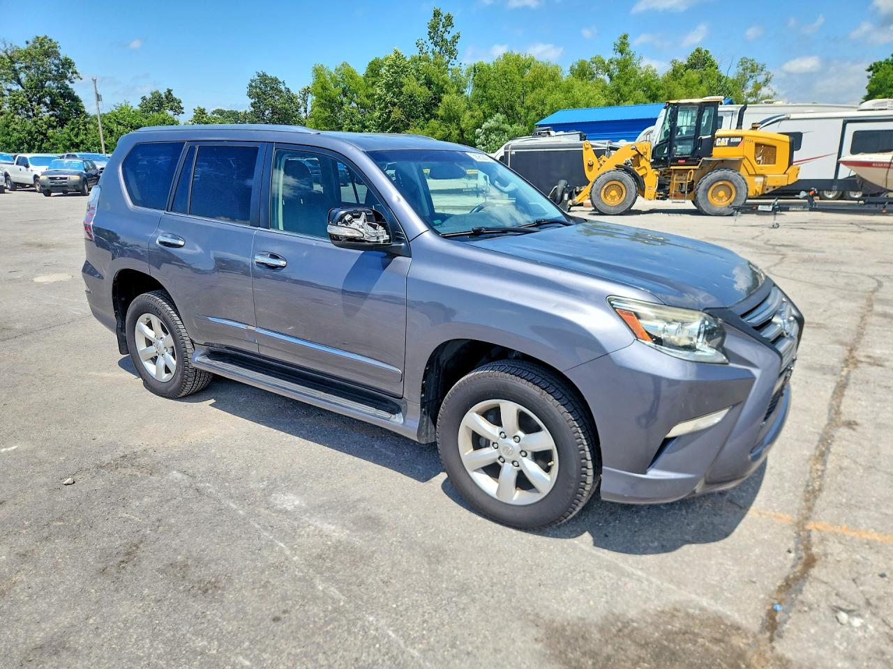2015 Lexus Gx 460 Gray vin: JTJBM7FX7F5116265