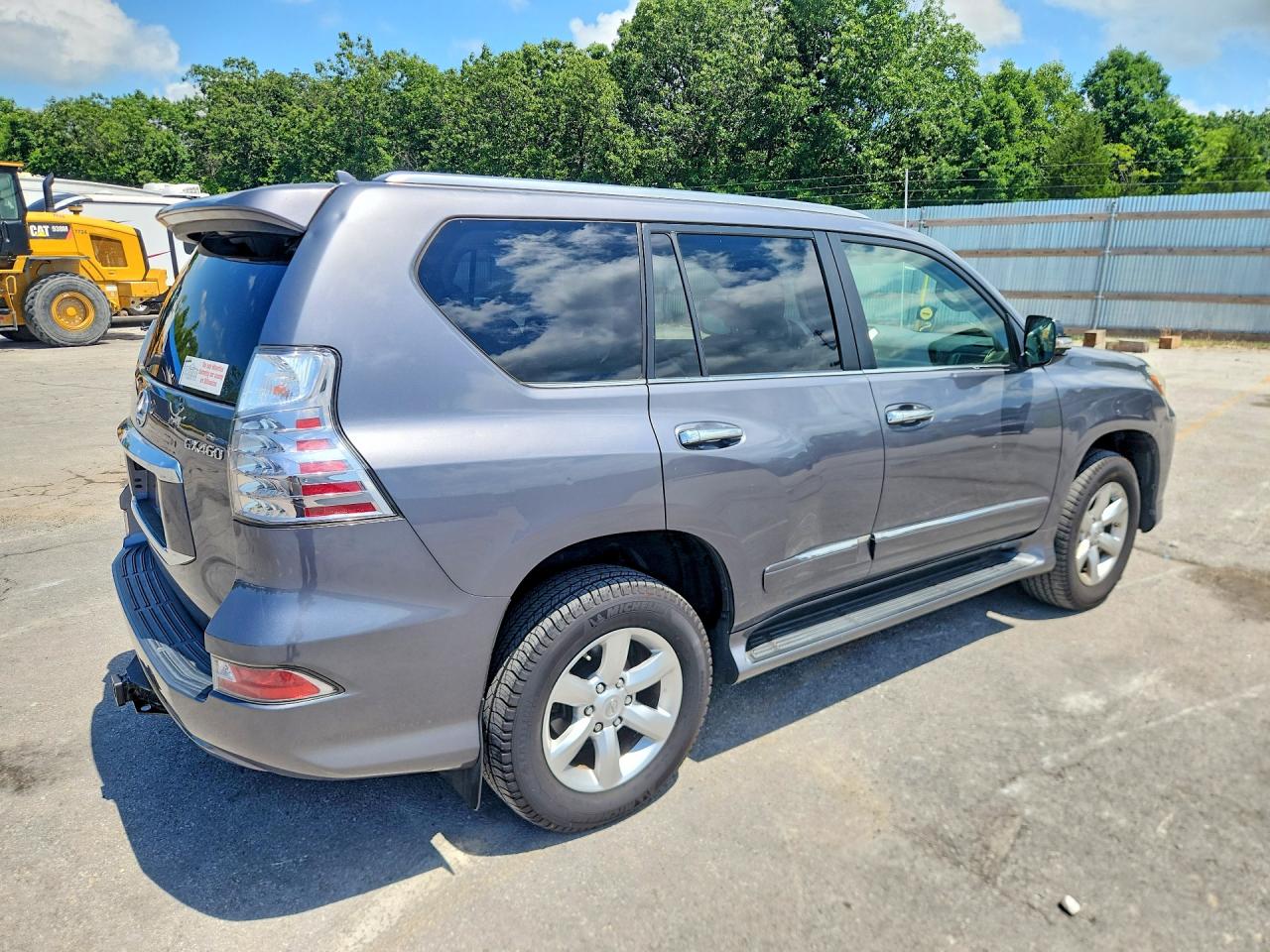 2015 Lexus Gx 460 Gray vin: JTJBM7FX7F5116265