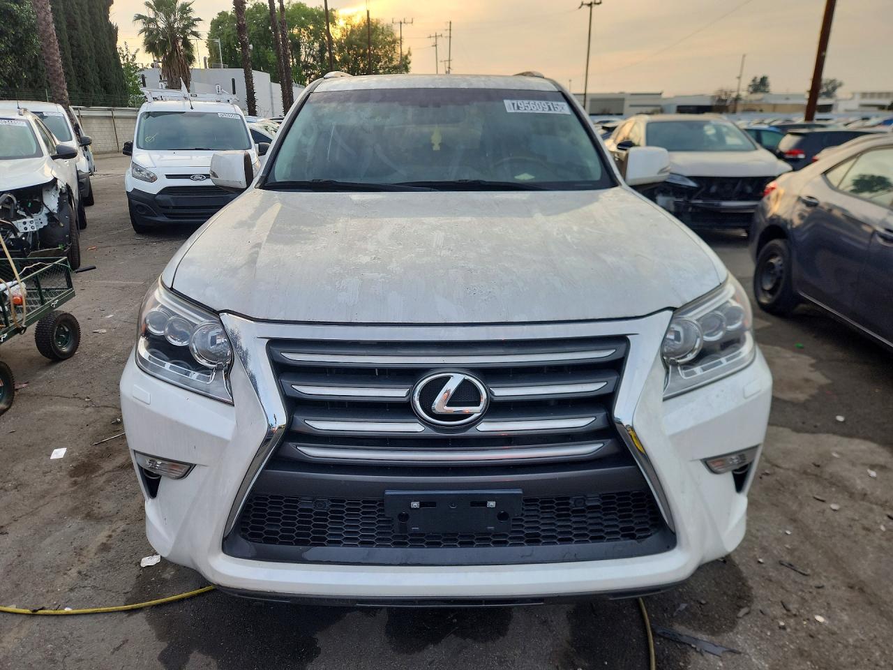 2019 Lexus Gx 460 Base Белый vin: JTJBM7FX7K5239655