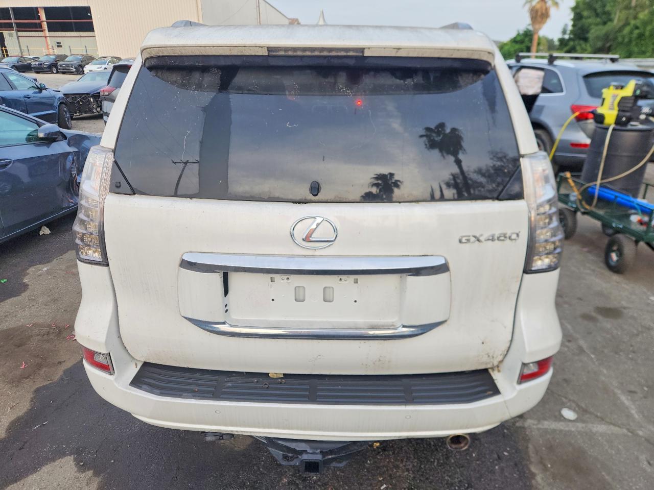 2019 Lexus Gx 460 Base Белый vin: JTJBM7FX7K5239655