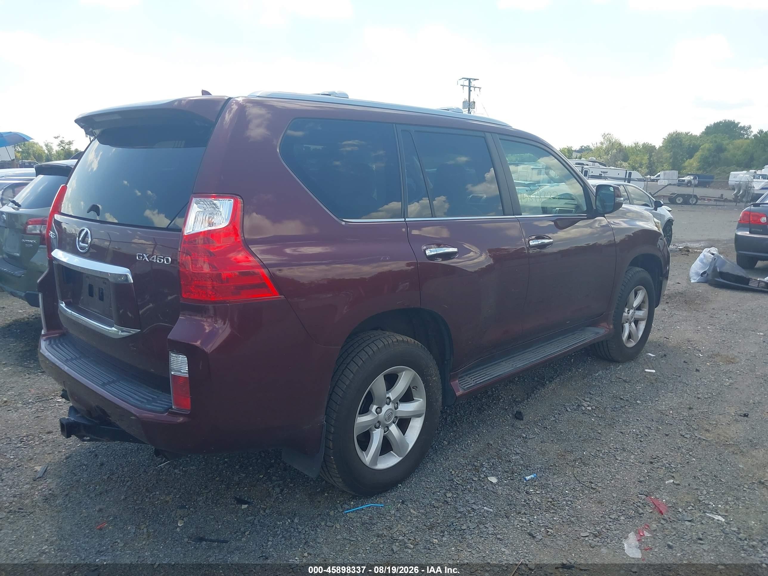 2010 Lexus Gx 460 Red vin: JTJBM7FX8A5009668