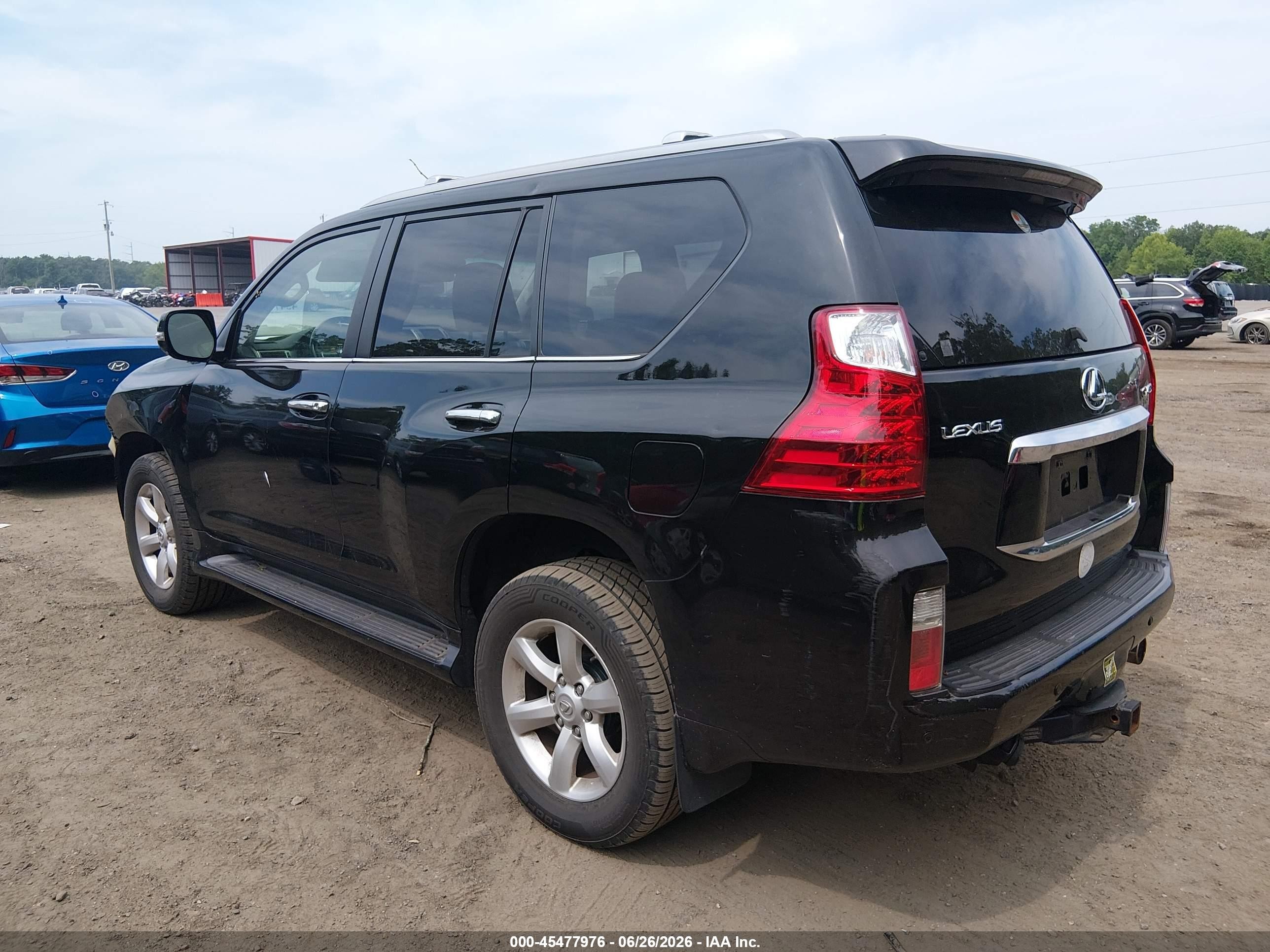 2010 Lexus Gx 460   Black vin: JTJBM7FX8A5013963