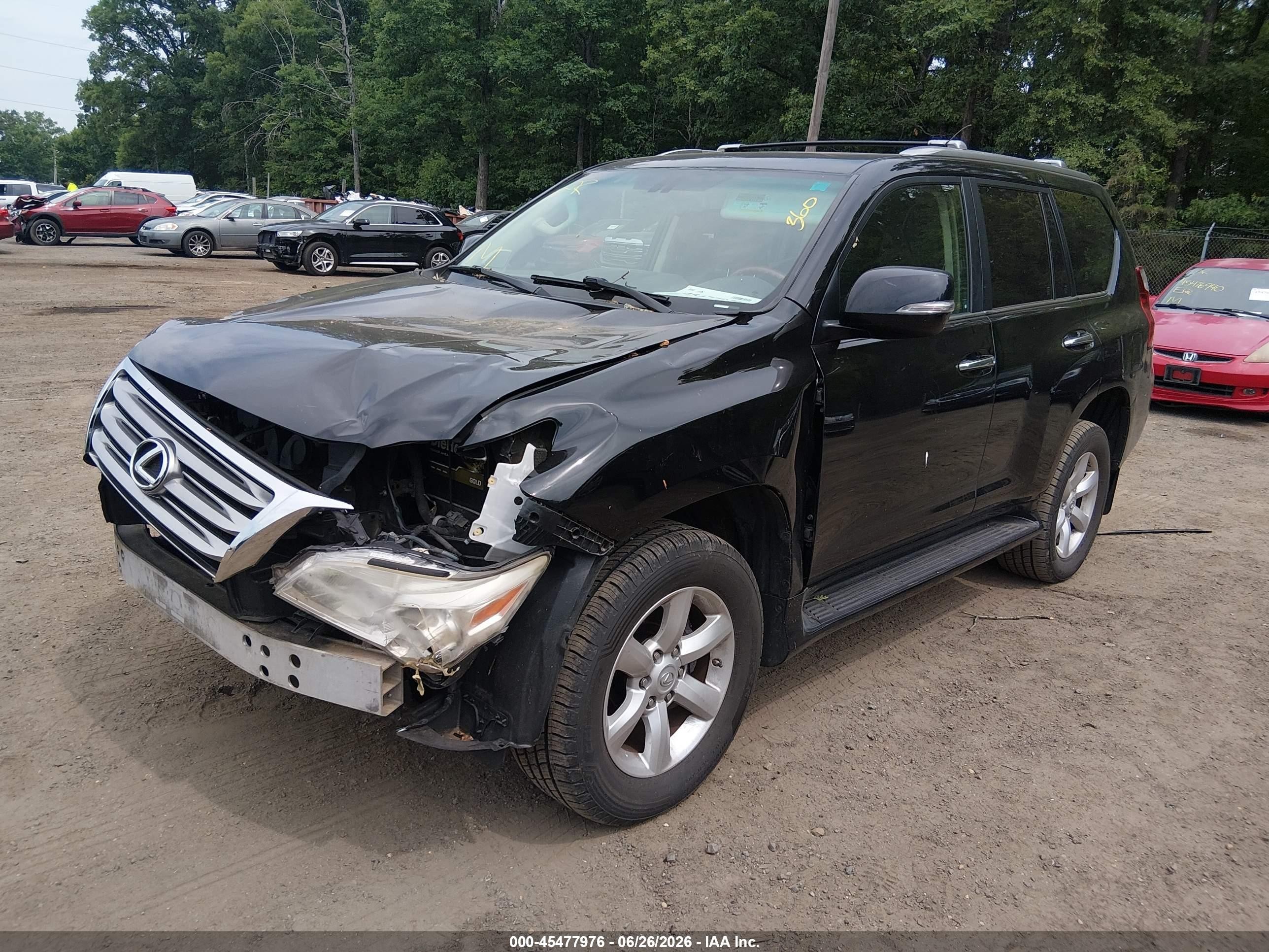 2010 Lexus Gx 460   Black vin: JTJBM7FX8A5013963