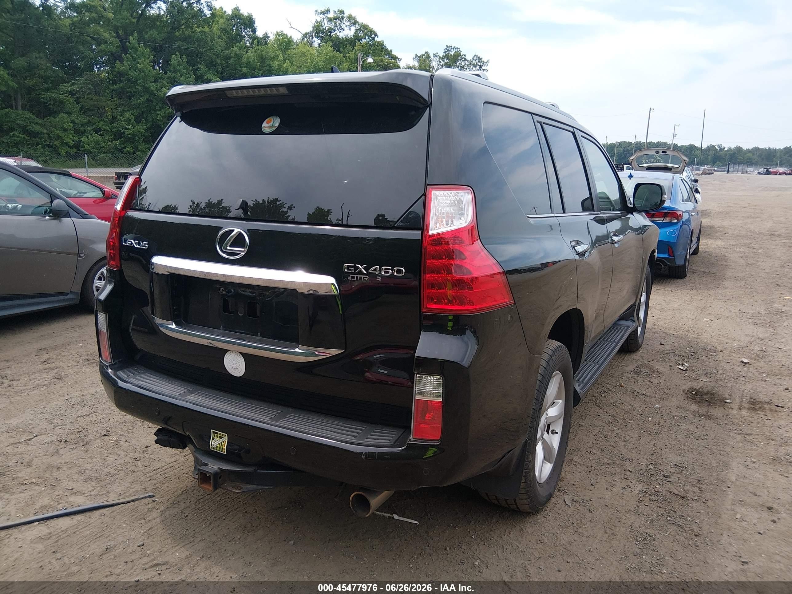 2010 Lexus Gx 460   Black vin: JTJBM7FX8A5013963