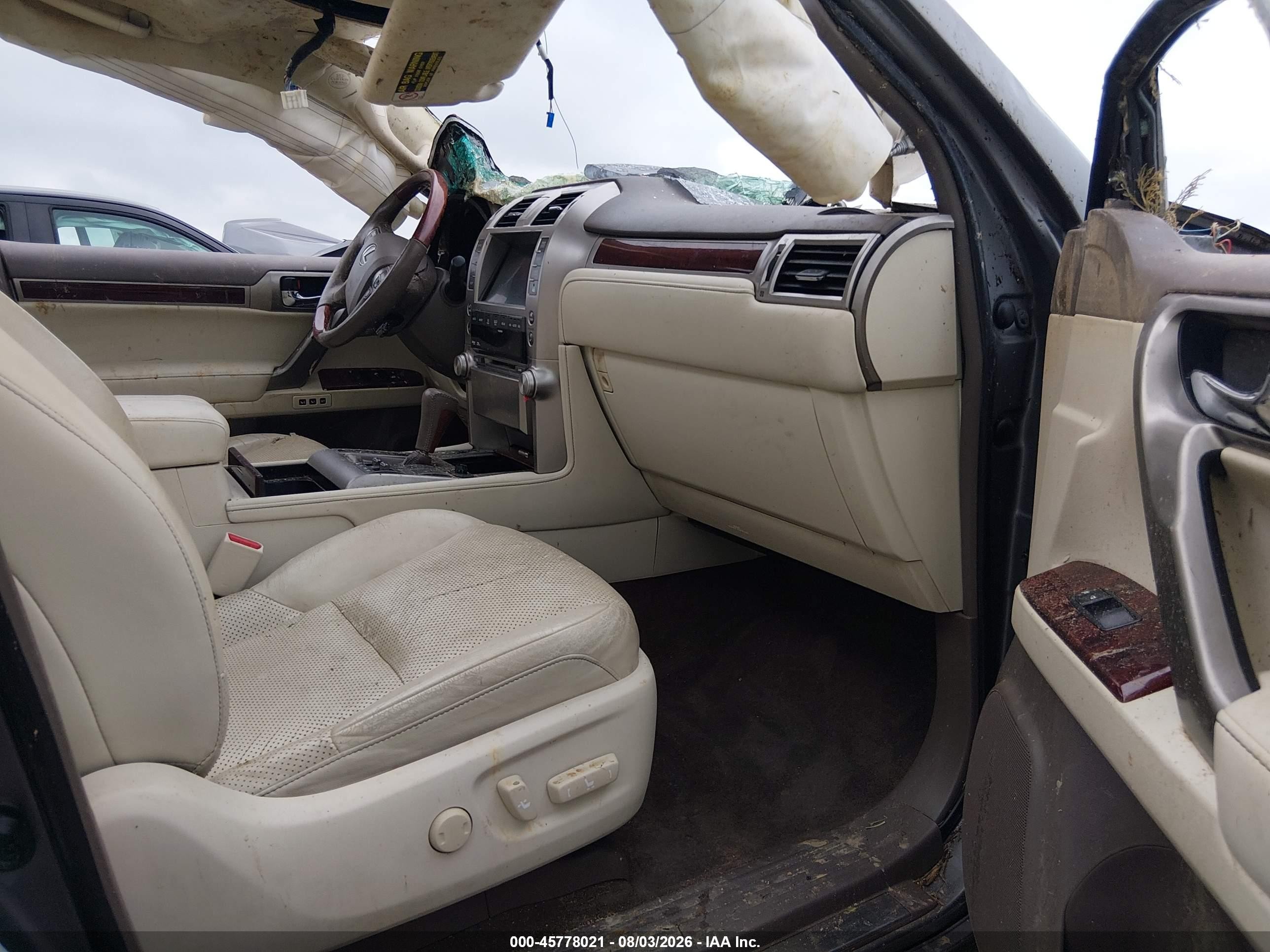 2010 Lexus Gx 460   Gray vin: JTJBM7FX8A5014532
