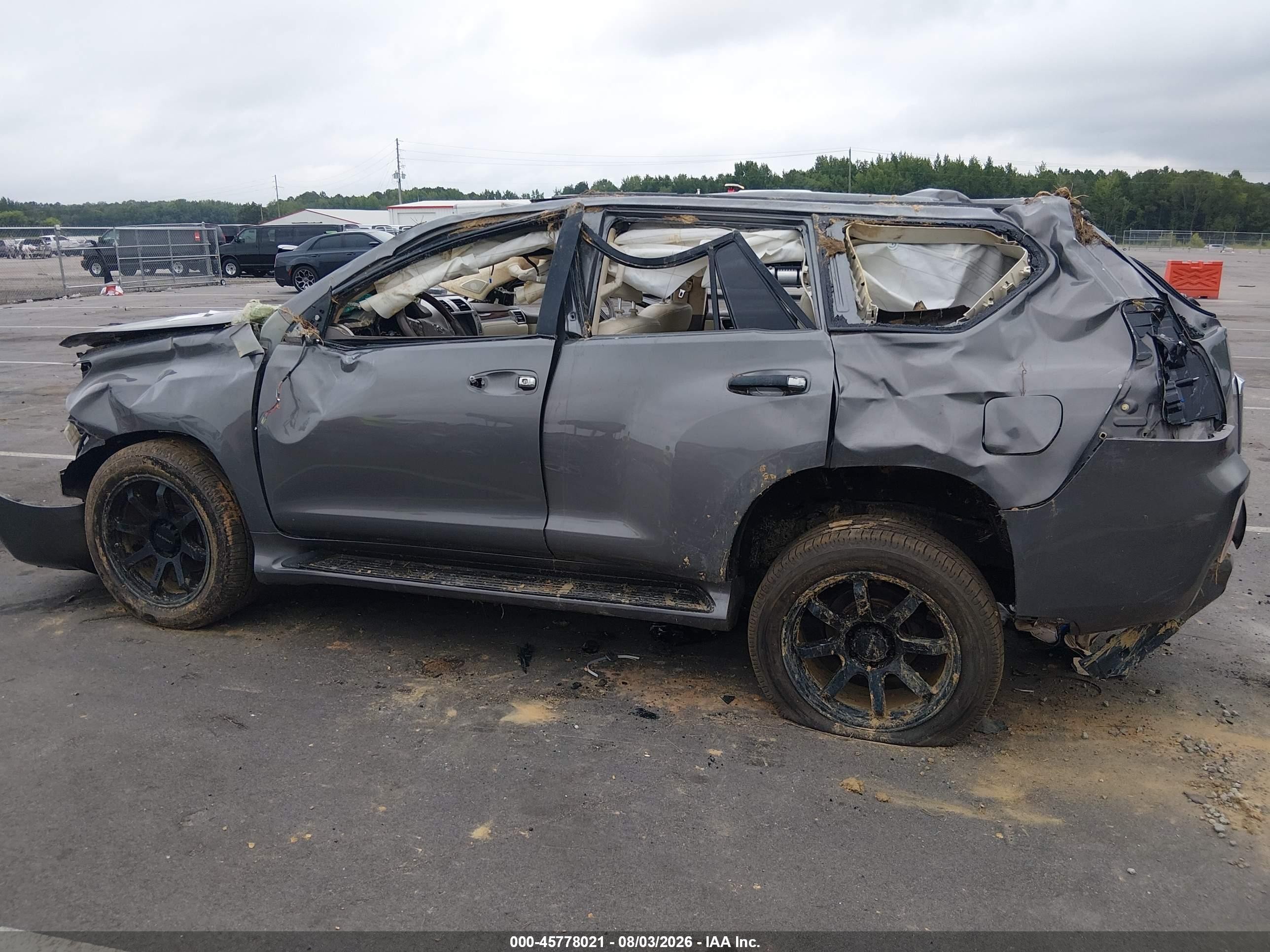 2010 Lexus Gx 460   Gray vin: JTJBM7FX8A5014532