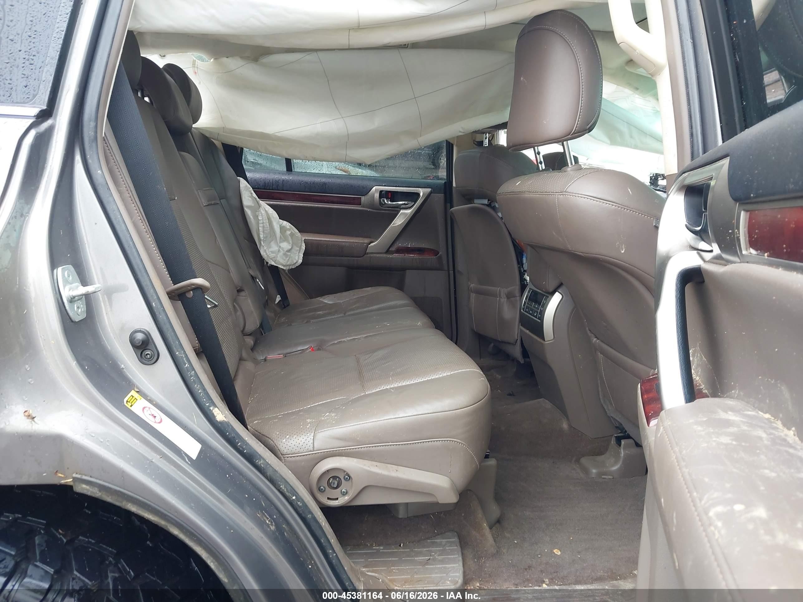2010 Lexus Gx 460   Gray vin: JTJBM7FX8A5016653