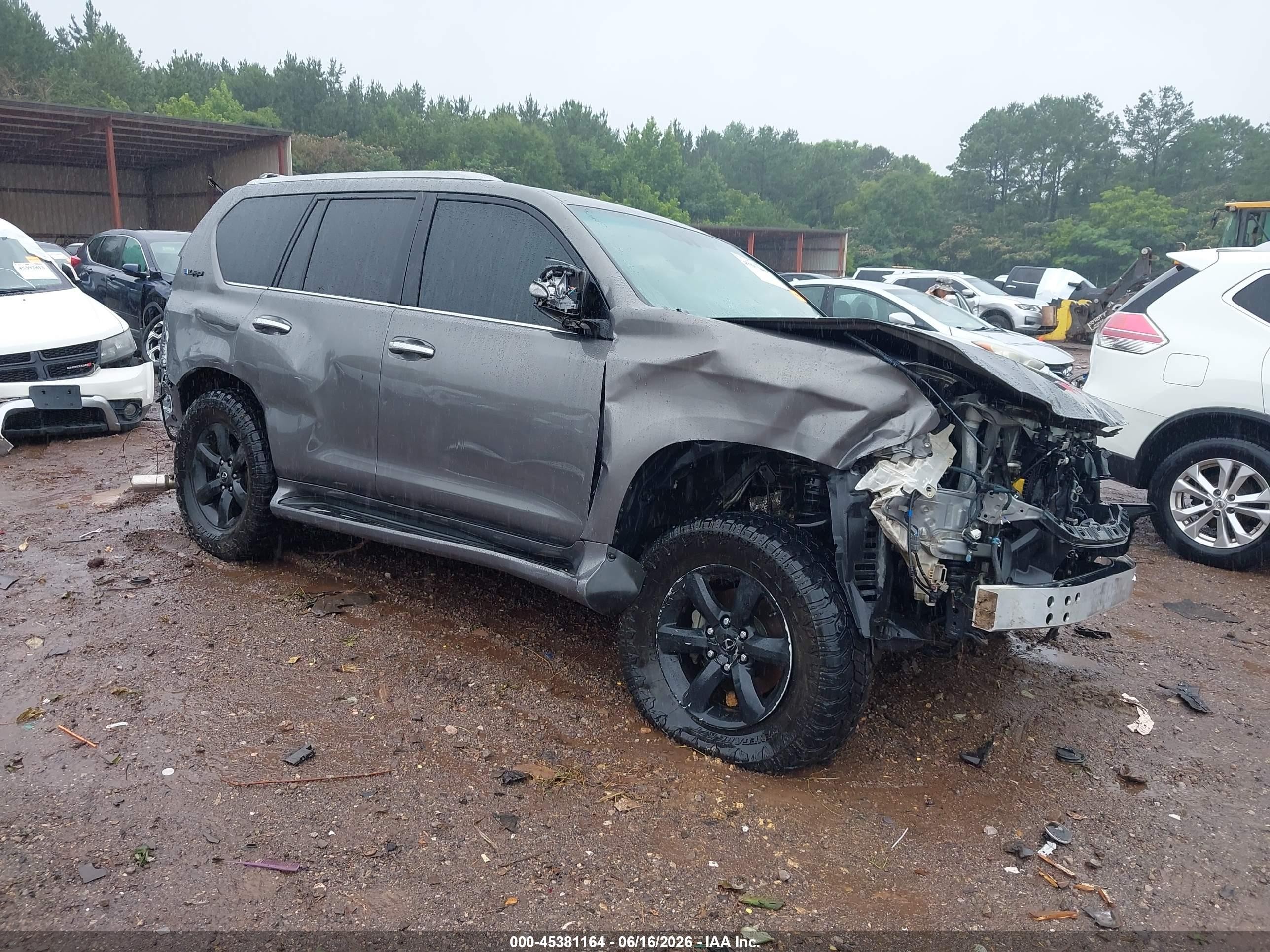 2010 Lexus Gx 460   Gray vin: JTJBM7FX8A5016653