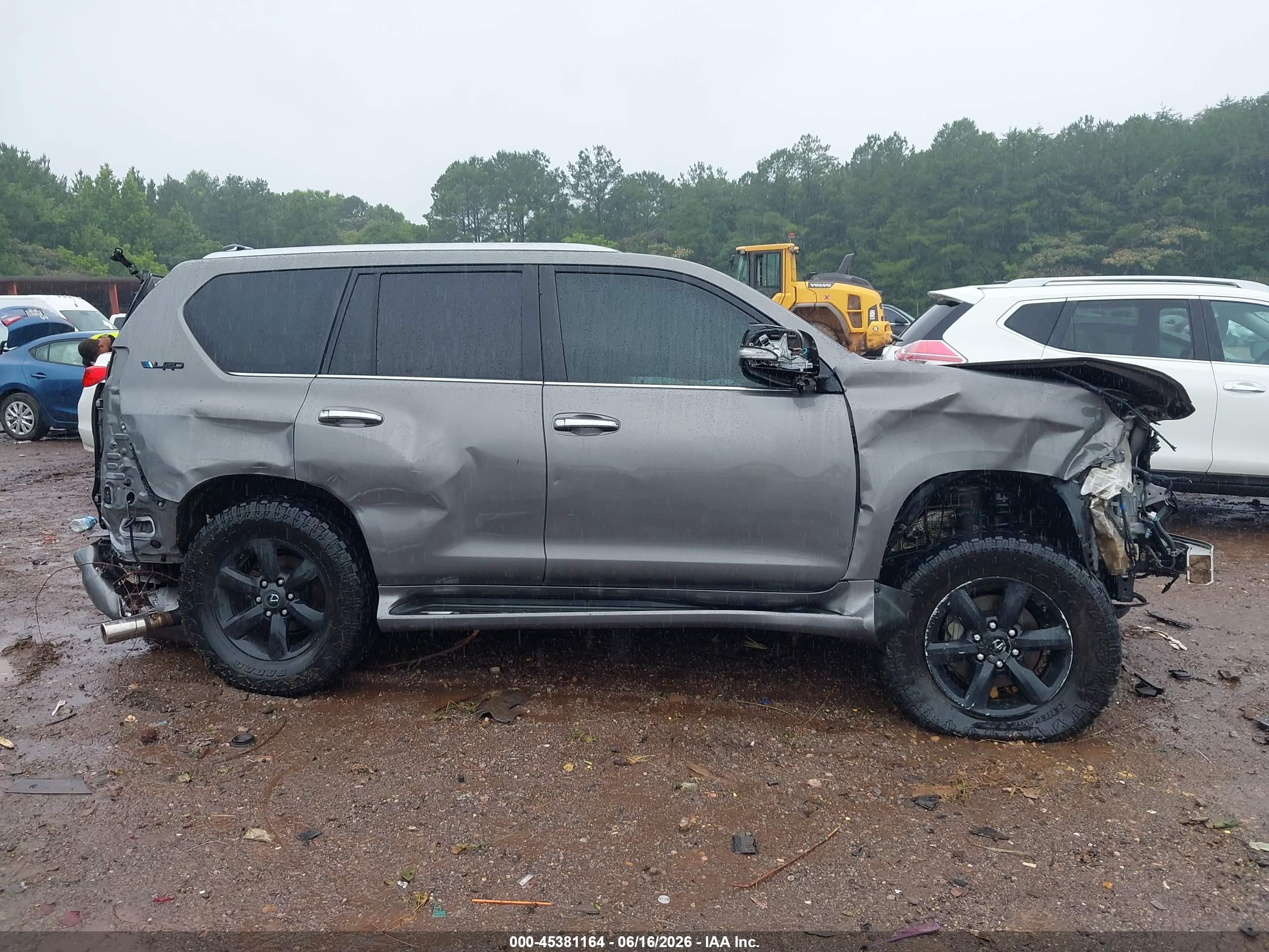 2010 Lexus Gx 460   Gray vin: JTJBM7FX8A5016653