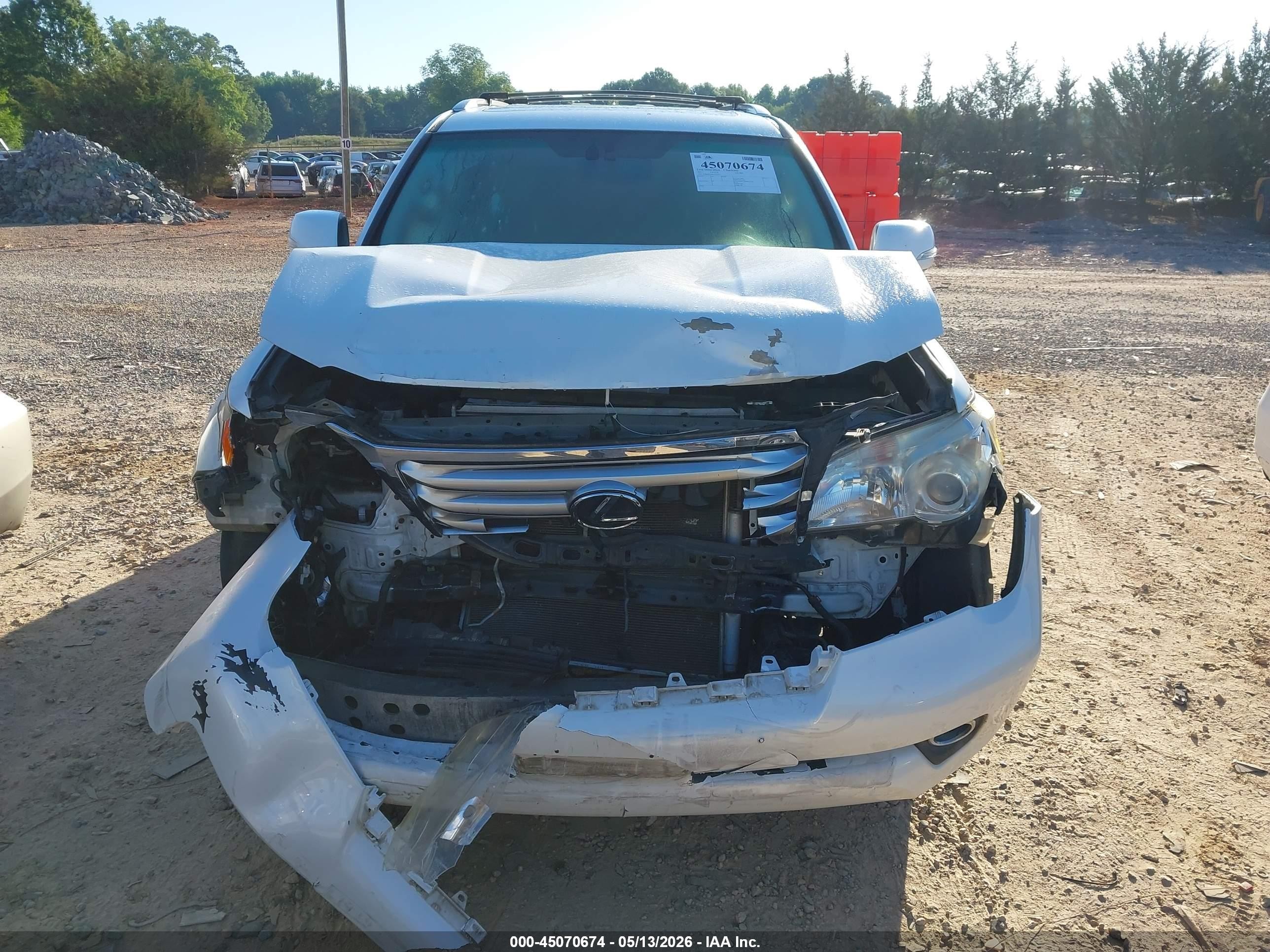 2011 Lexus Gx 460   White vin: JTJBM7FX8B5026214