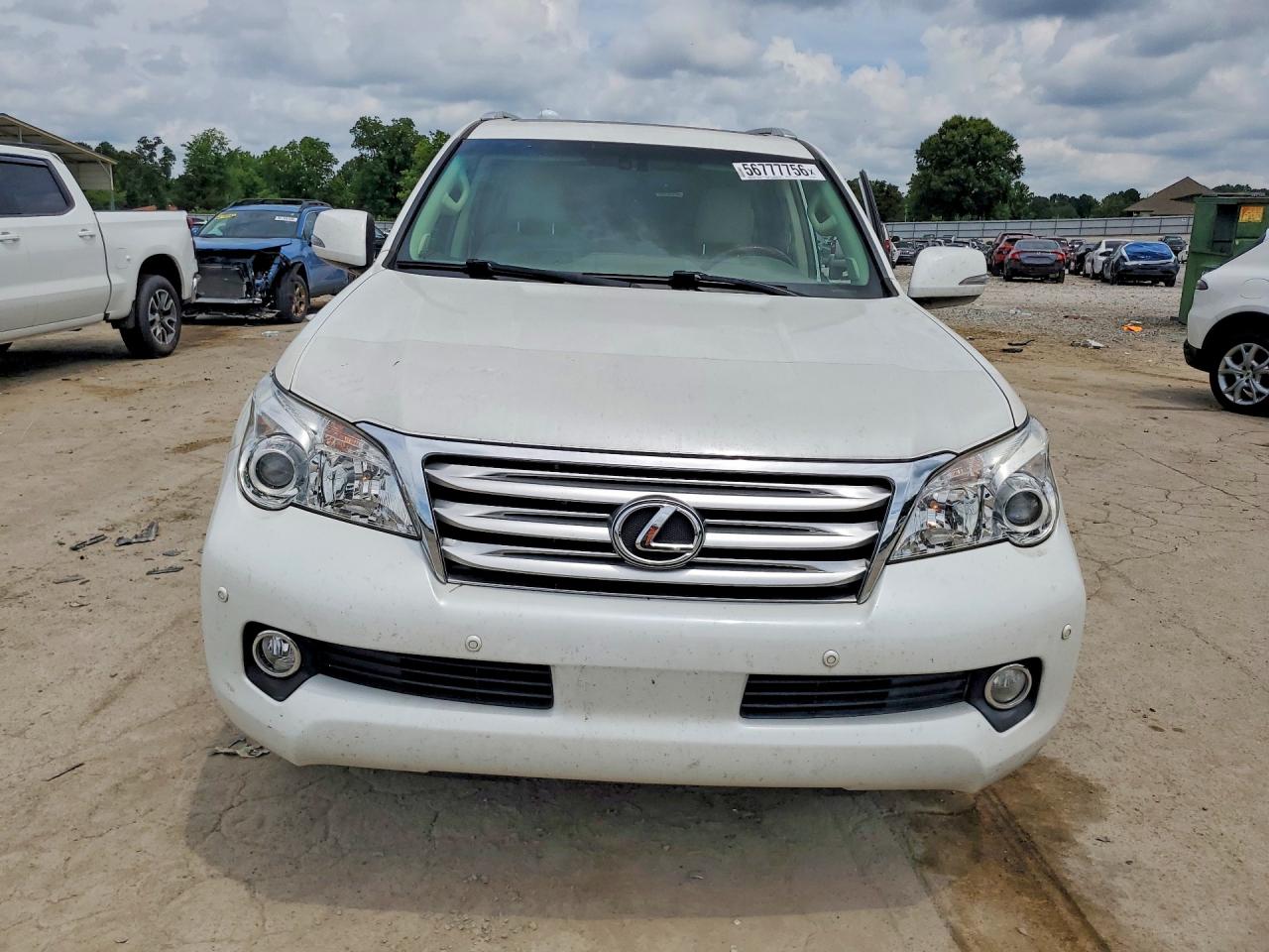 2011 Lexus Gx 460 White vin: JTJBM7FX8B5026875