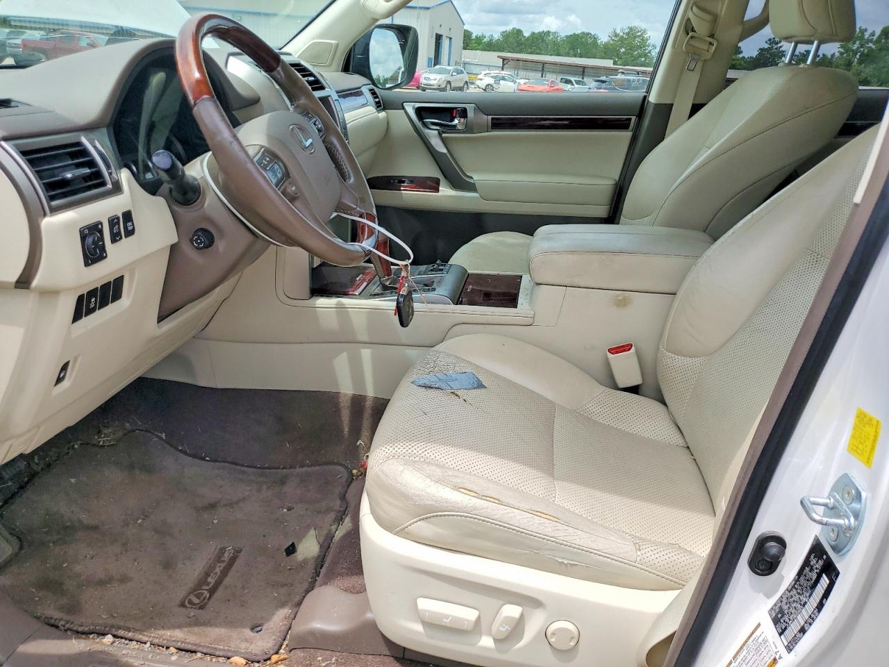 2011 Lexus Gx 460 White vin: JTJBM7FX8B5026875