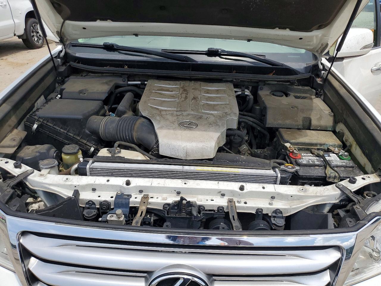 2011 Lexus Gx 460 White vin: JTJBM7FX8B5026875