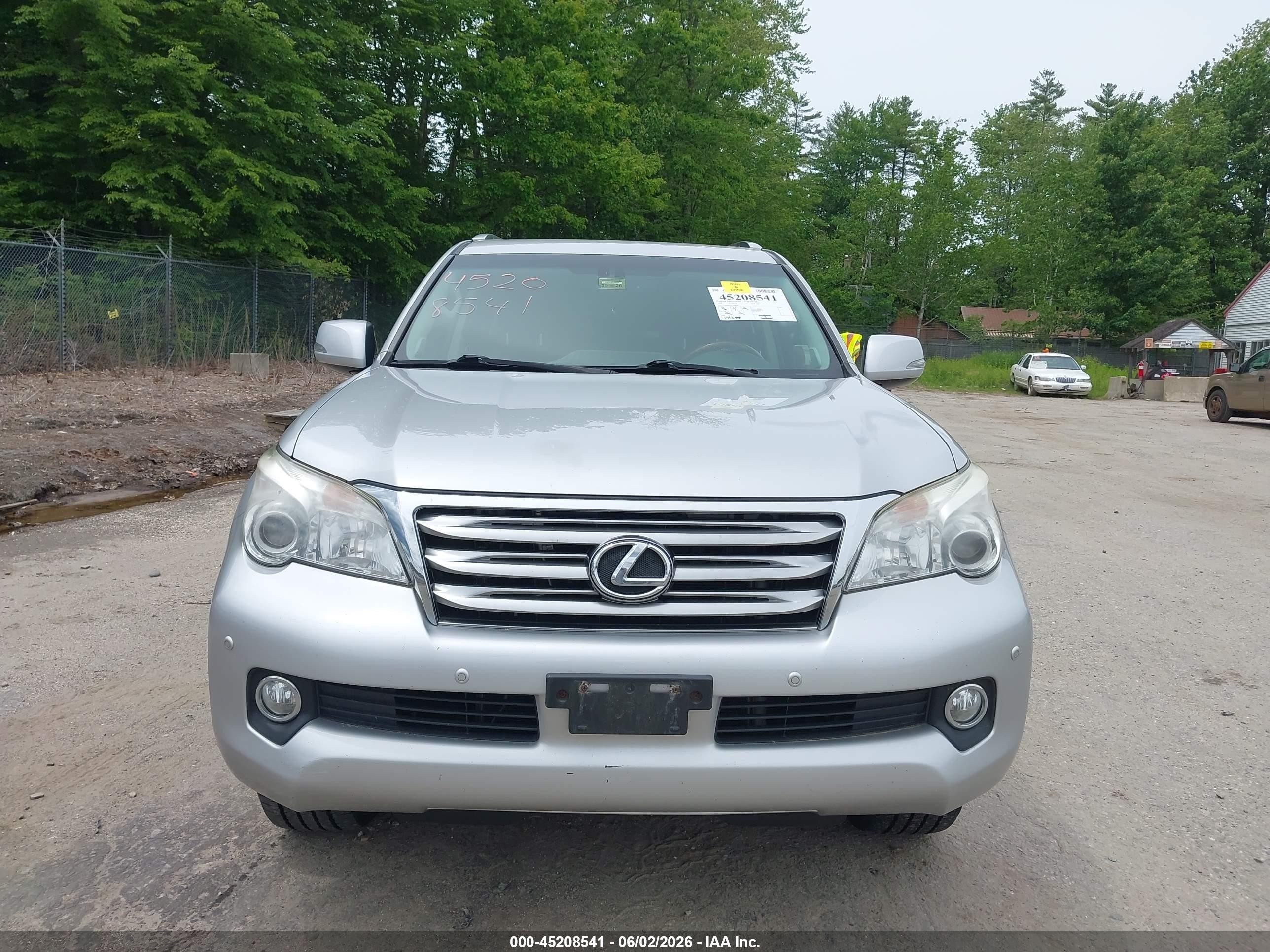 2012 Lexus Gx 460   Silver vin: JTJBM7FX8C5044245
