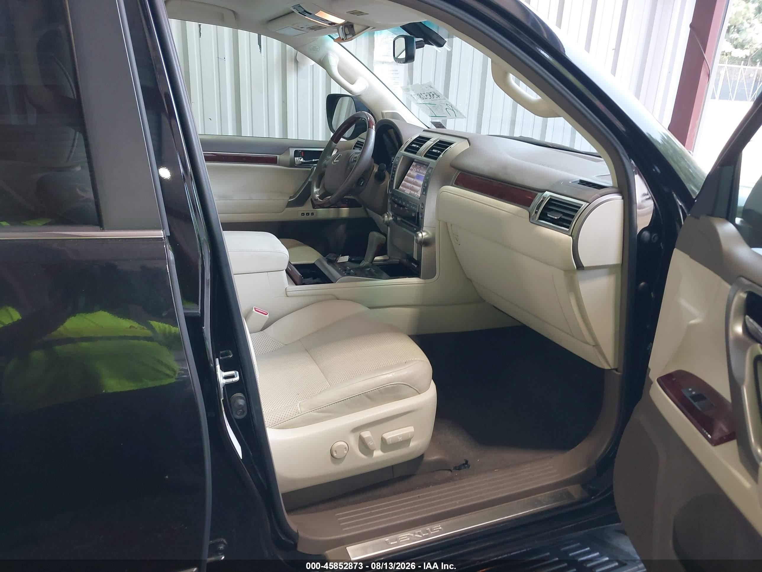 2013 Lexus Gx 460   Black vin: JTJBM7FX8D5056543