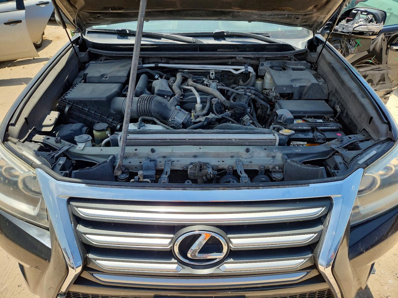 2014 Lexus Gx 460 Черный vin: JTJBM7FX8E5068581