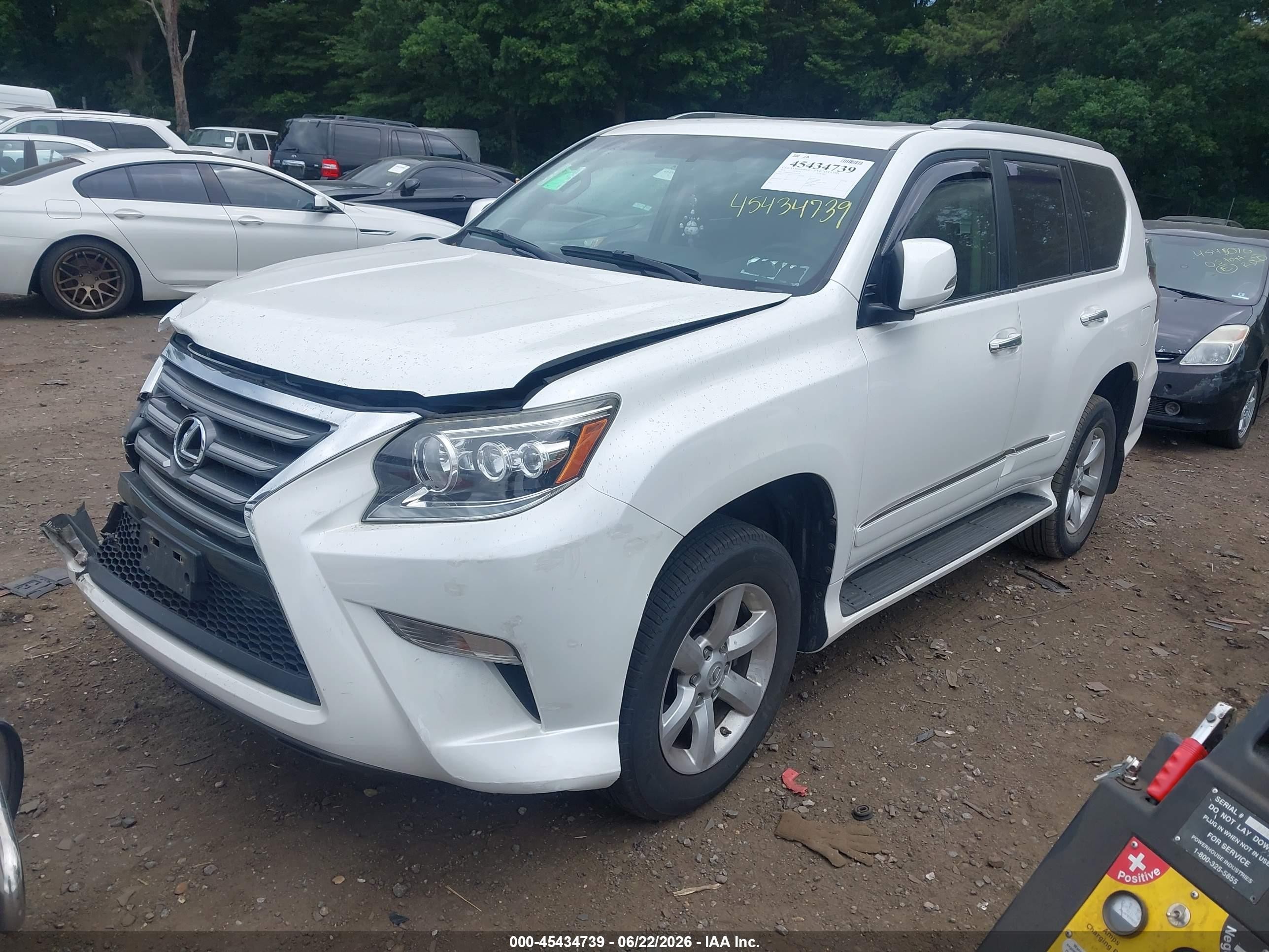 2014 Lexus Gx 460   White vin: JTJBM7FX8E5080729