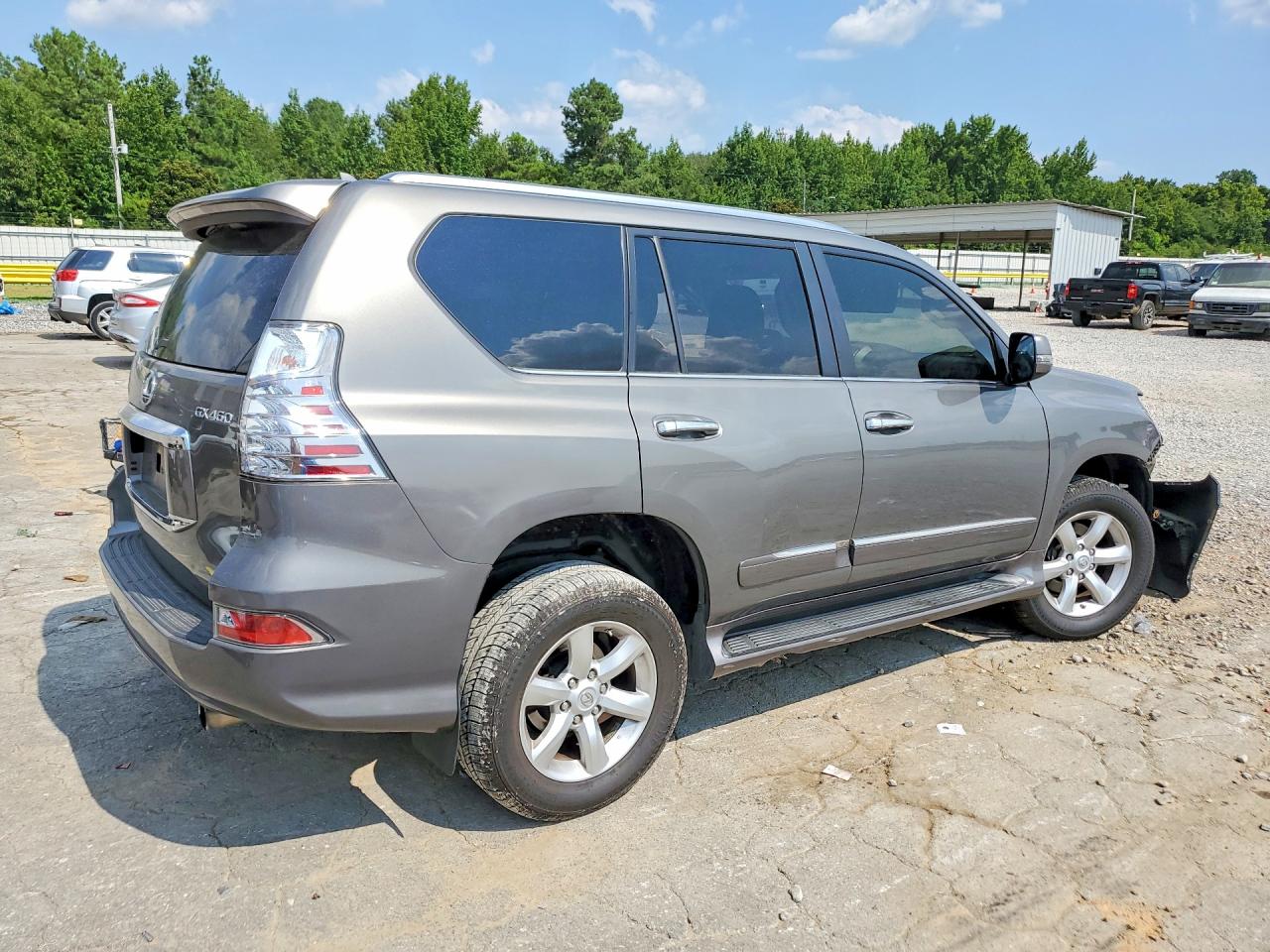 2014 Lexus Gx 460 Gray vin: JTJBM7FX8E5083808