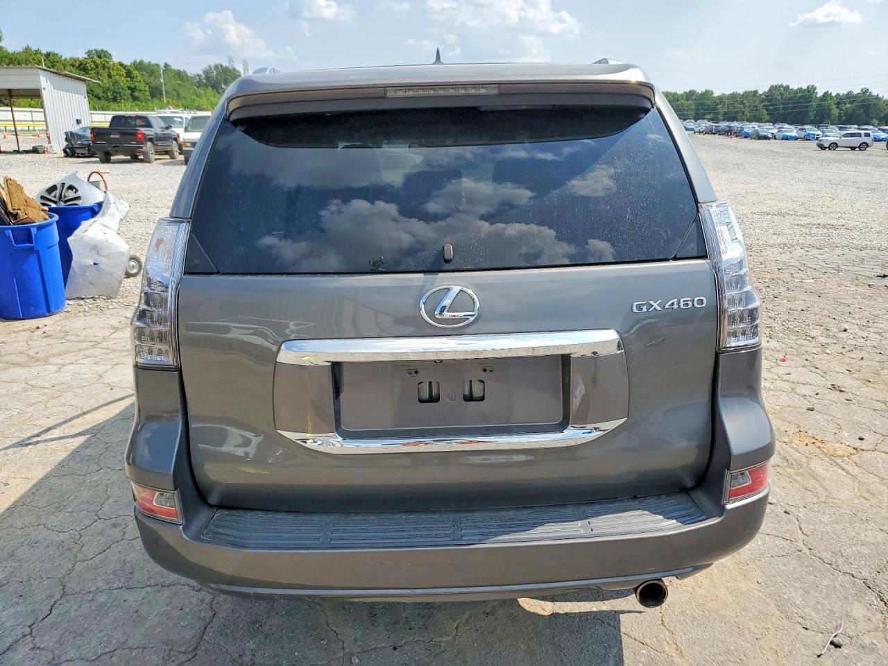 2014 Lexus Gx 460 Gray vin: JTJBM7FX8E5083808
