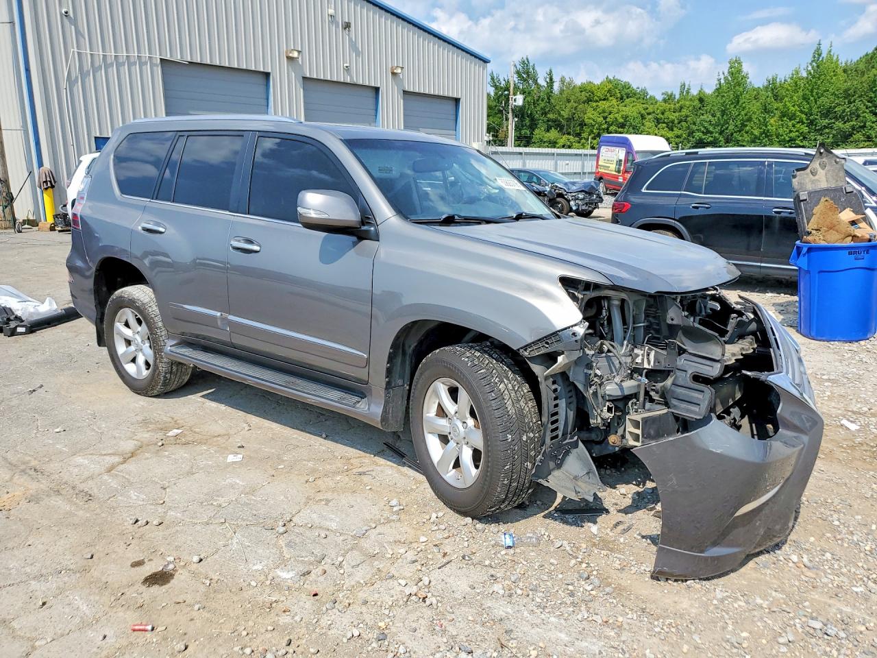 2014 Lexus Gx 460 Gray vin: JTJBM7FX8E5083808