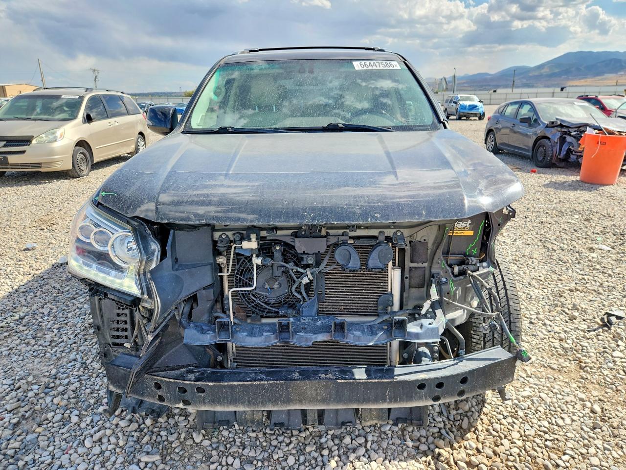 2015 Lexus Gx 460 Black vin: JTJBM7FX8F5093384