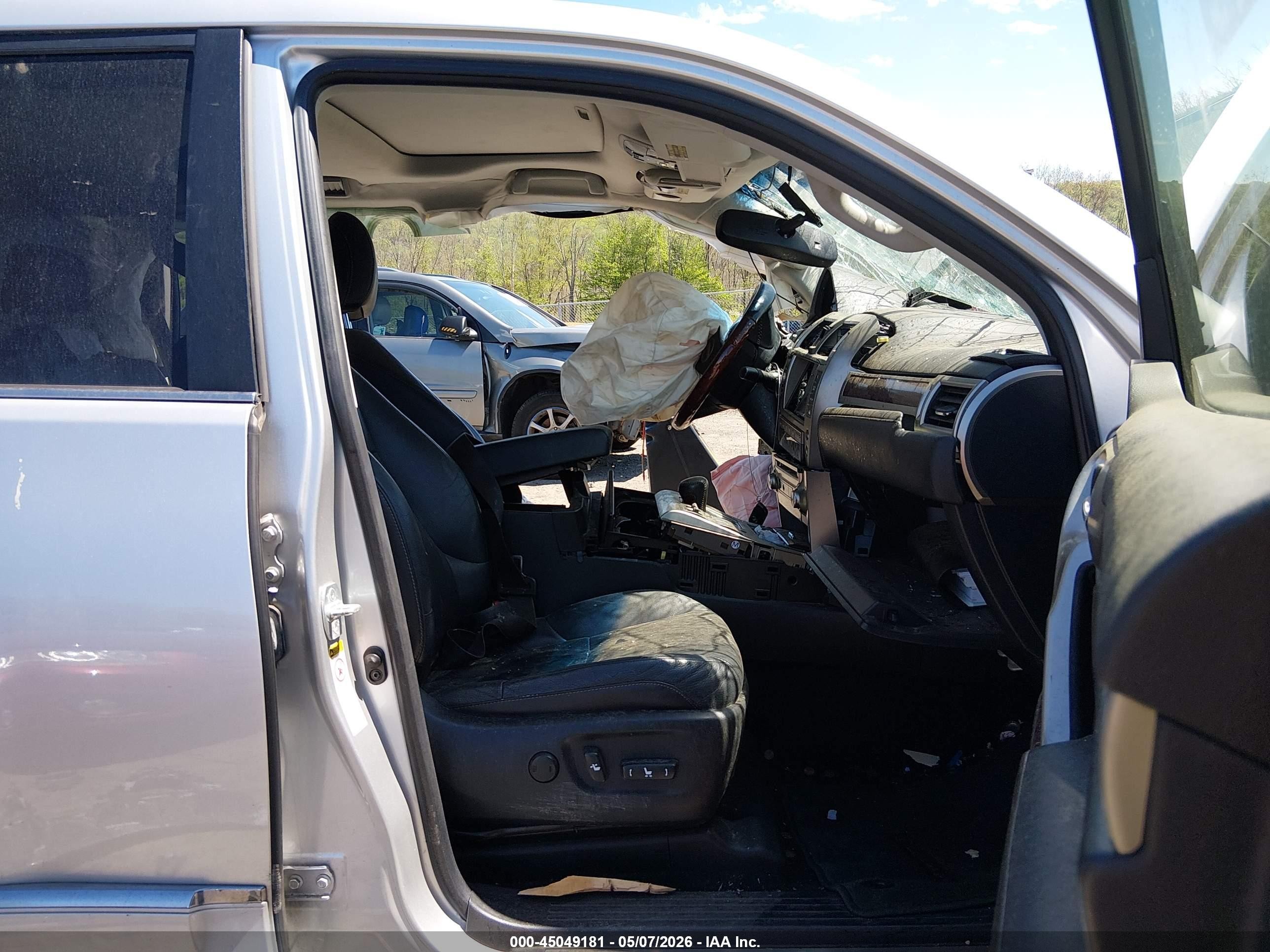 2015 Lexus Gx 460   Silver vin: JTJBM7FX8F5096110