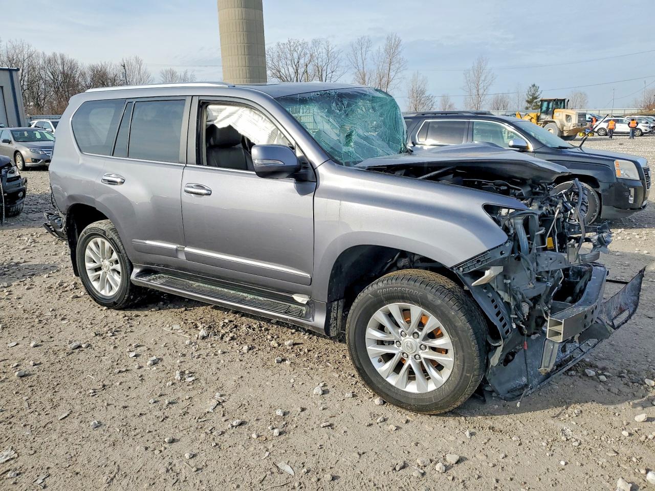 2015 Lexus Gx 460 Base Gray vin: JTJBM7FX8F5099041
