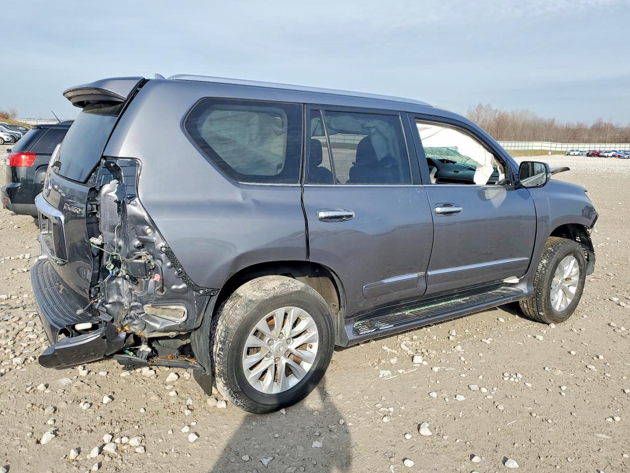 2015 Lexus Gx 460 Base Gray vin: JTJBM7FX8F5099041