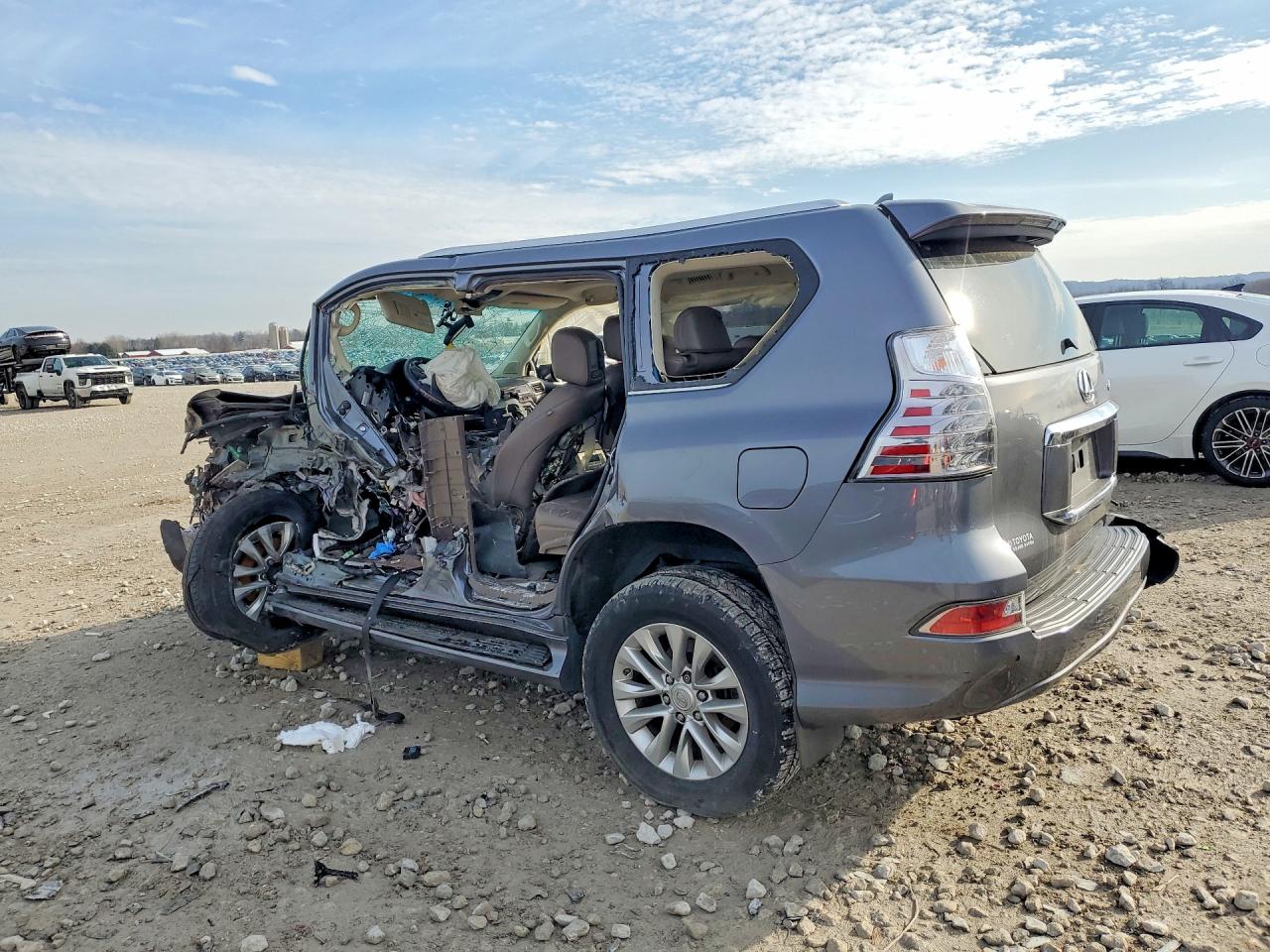 2015 Lexus Gx 460 Base Gray vin: JTJBM7FX8F5099041