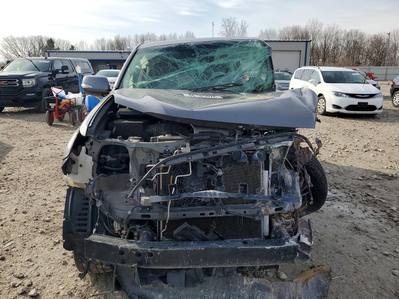 2015 Lexus Gx 460 Base Gray vin: JTJBM7FX8F5099041