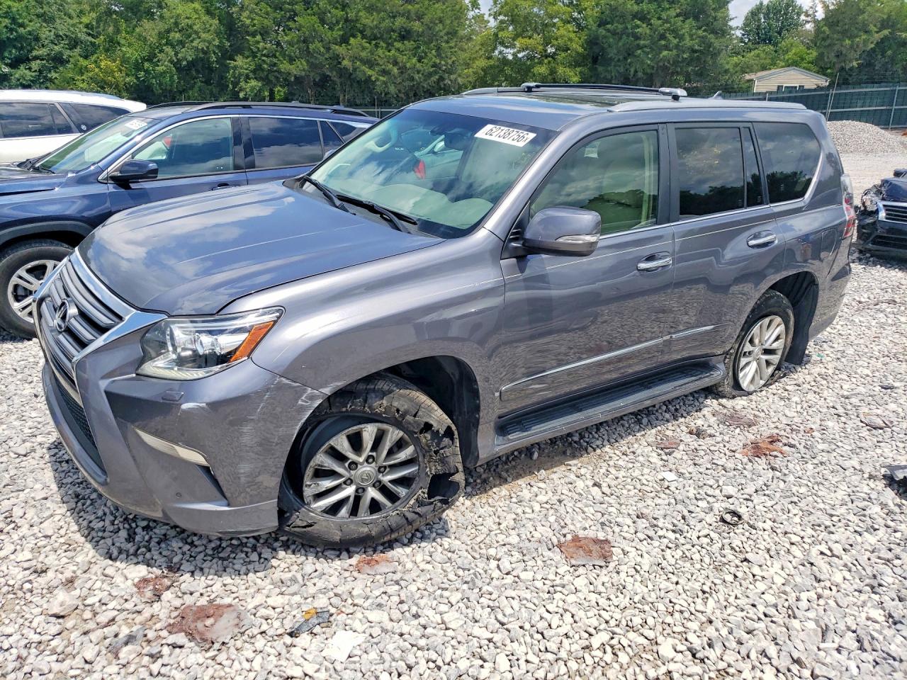 2015 Lexus Gx 460 Gray vin: JTJBM7FX8F5105999