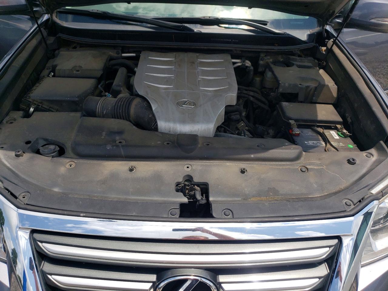 2015 Lexus Gx 460 Gray vin: JTJBM7FX8F5105999