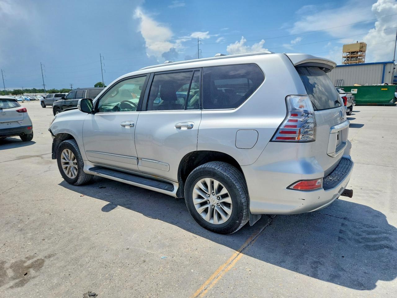 2015 Lexus Gx 460 Silver vin: JTJBM7FX8F5113794