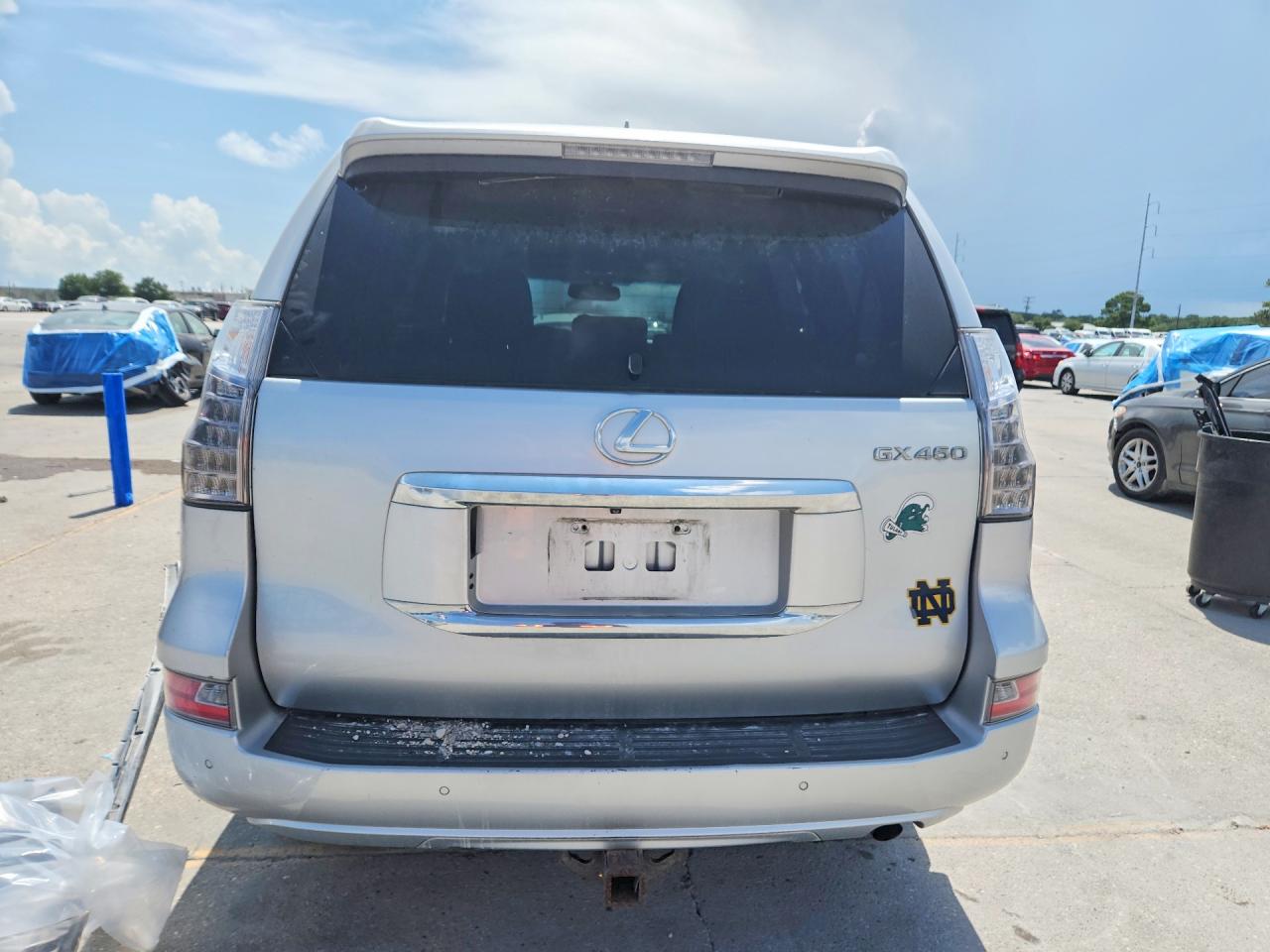 2015 Lexus Gx 460 Silver vin: JTJBM7FX8F5113794
