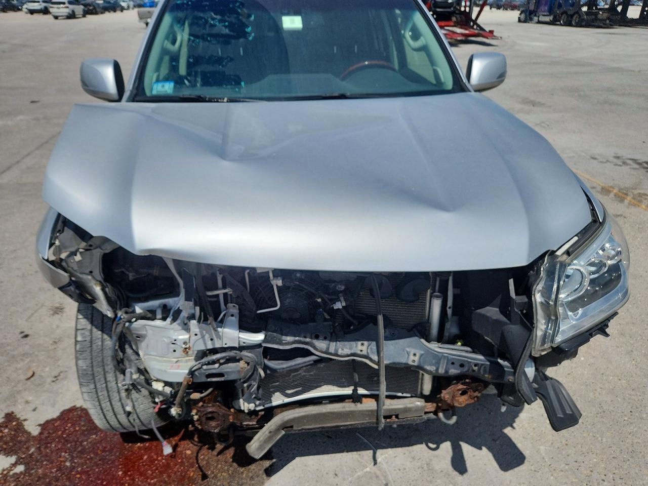 2015 Lexus Gx 460 Silver vin: JTJBM7FX8F5113794