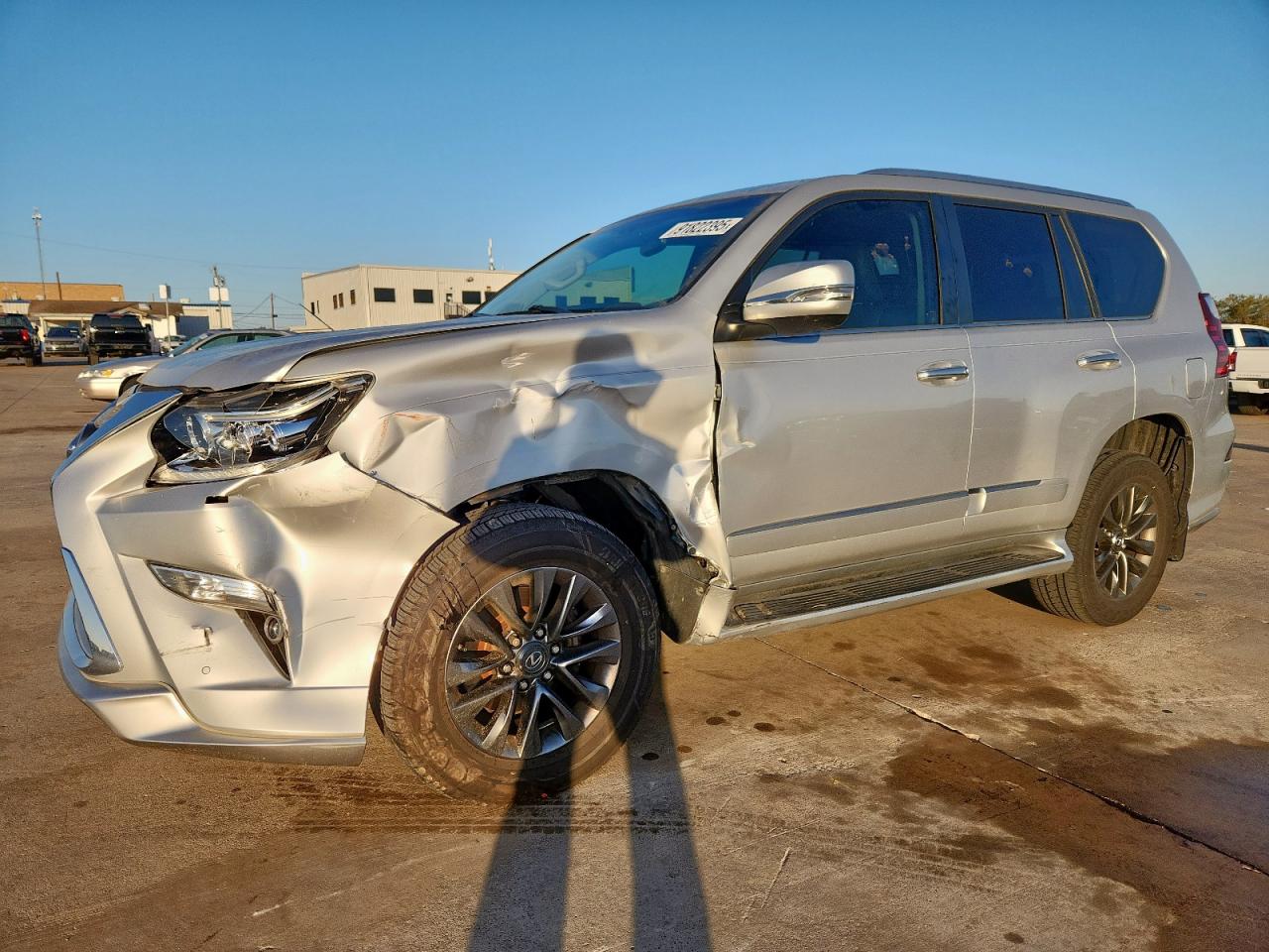 2017 Lexus Gx 460 Silver vin: JTJBM7FX8H5153134