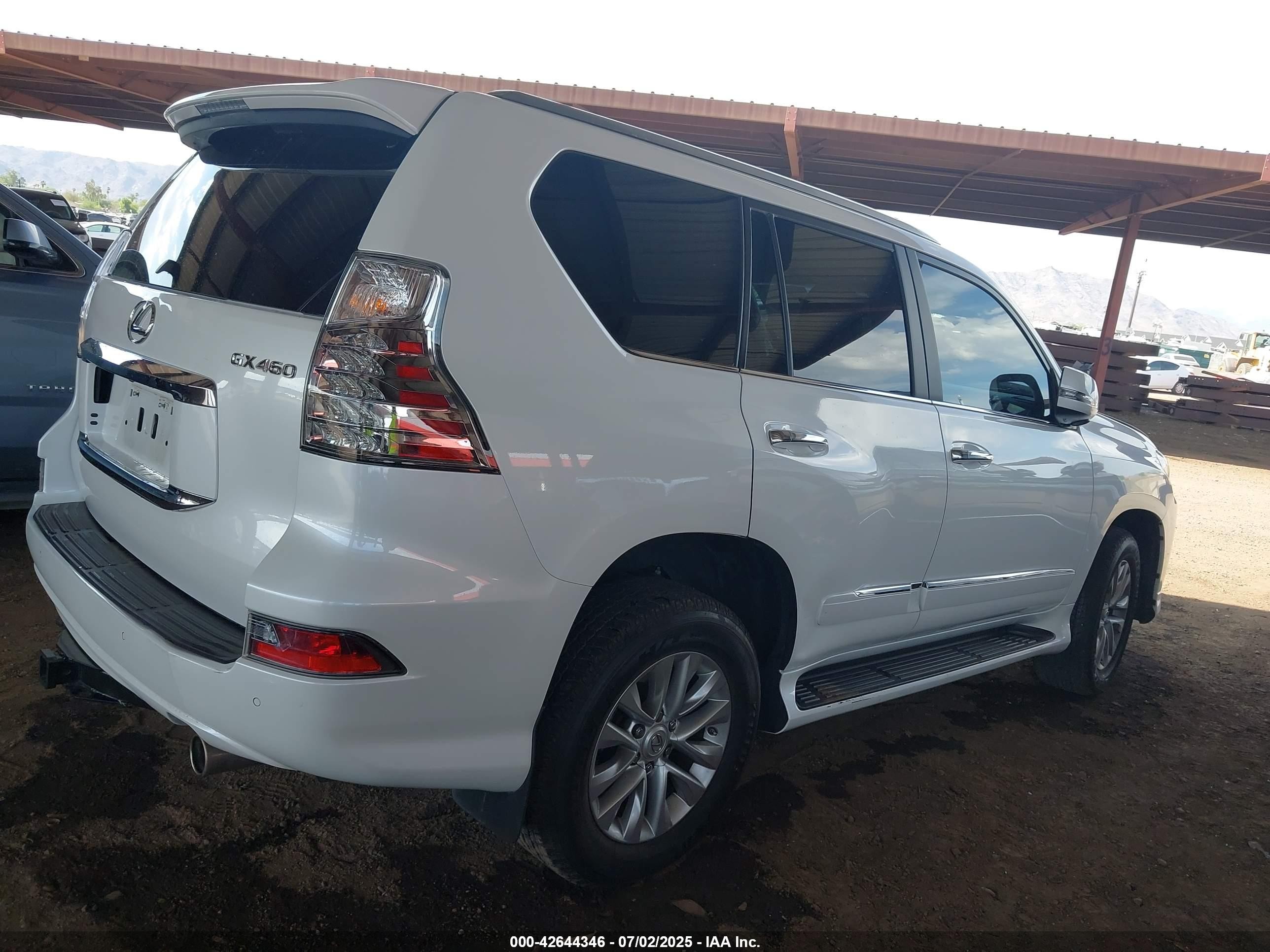 2018 Lexus Gx 460 White vin: JTJBM7FX8J5198645