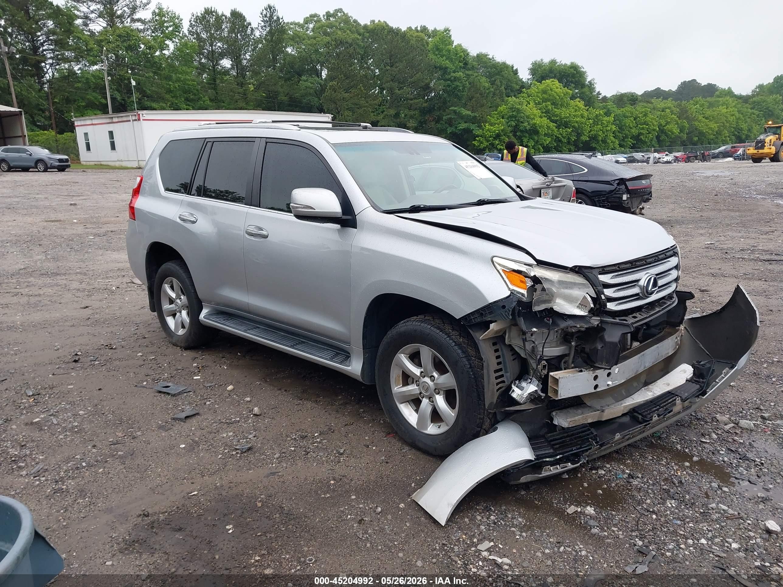 2010 Lexus Gx 460 Серебряный vin: JTJBM7FX9A5003667