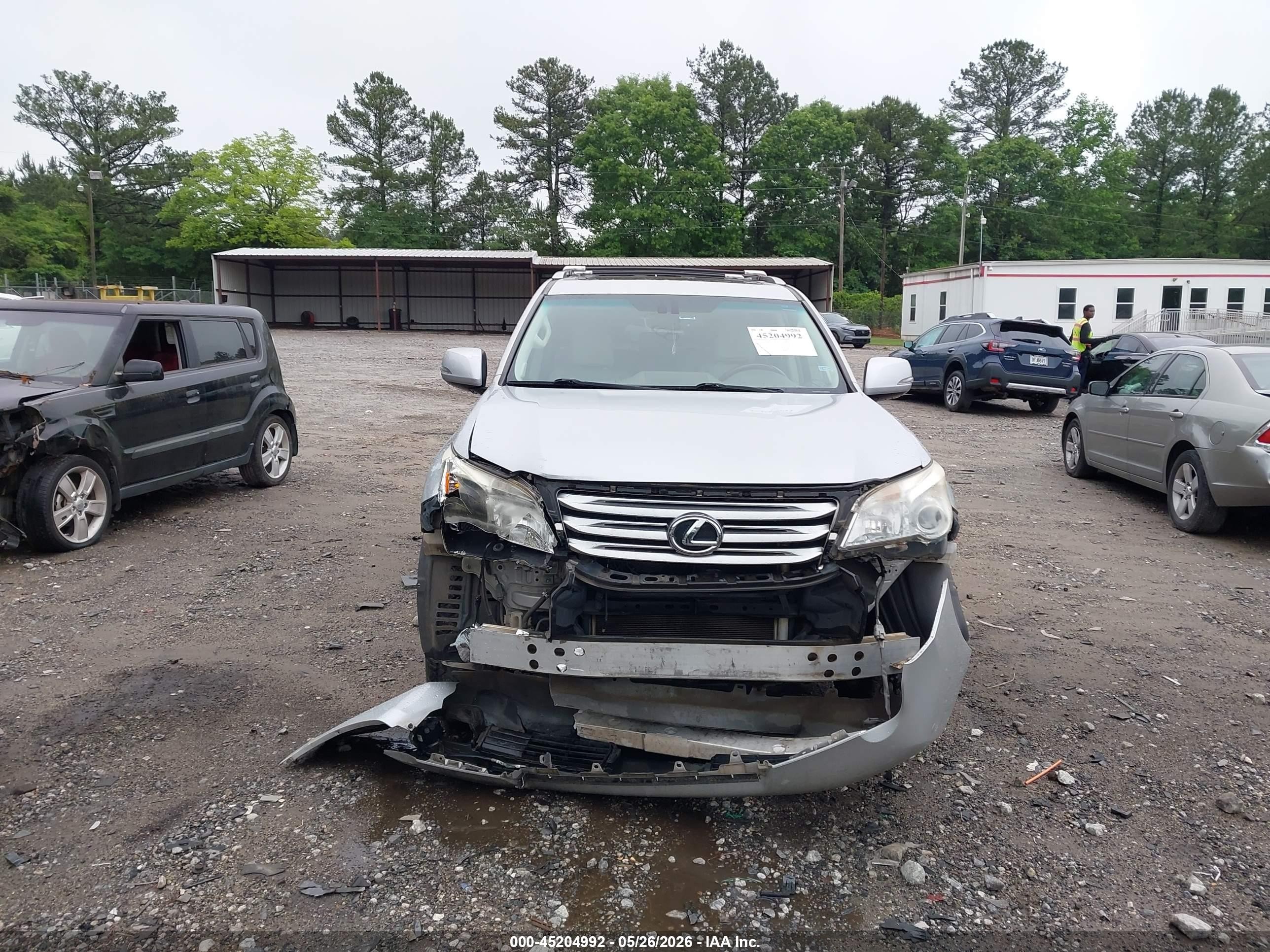 2010 Lexus Gx 460 Silver vin: JTJBM7FX9A5003667