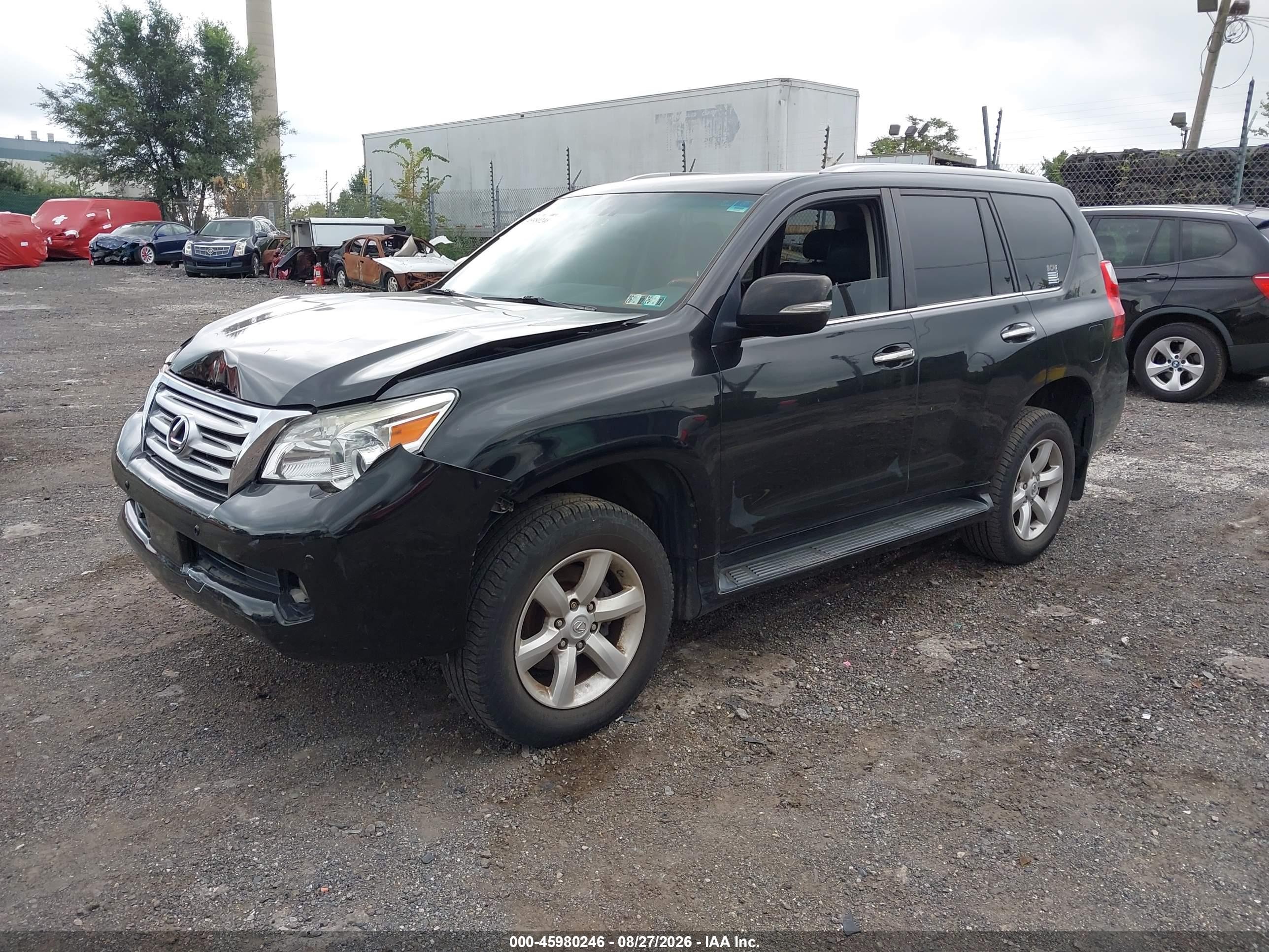 2011 Lexus Gx 460   Black vin: JTJBM7FX9B5020034