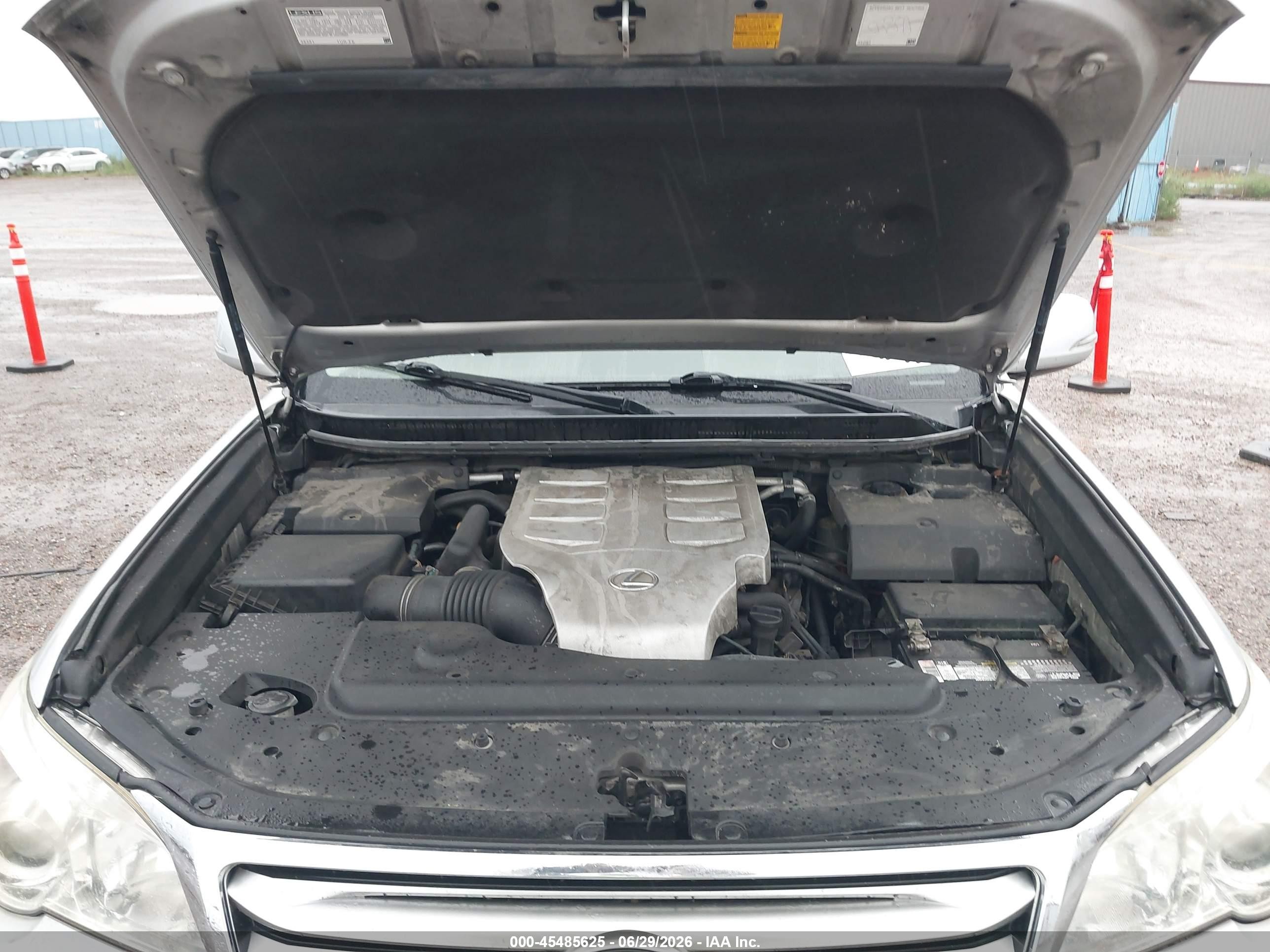 2011 Lexus Gx 460   Silver vin: JTJBM7FX9B5022799