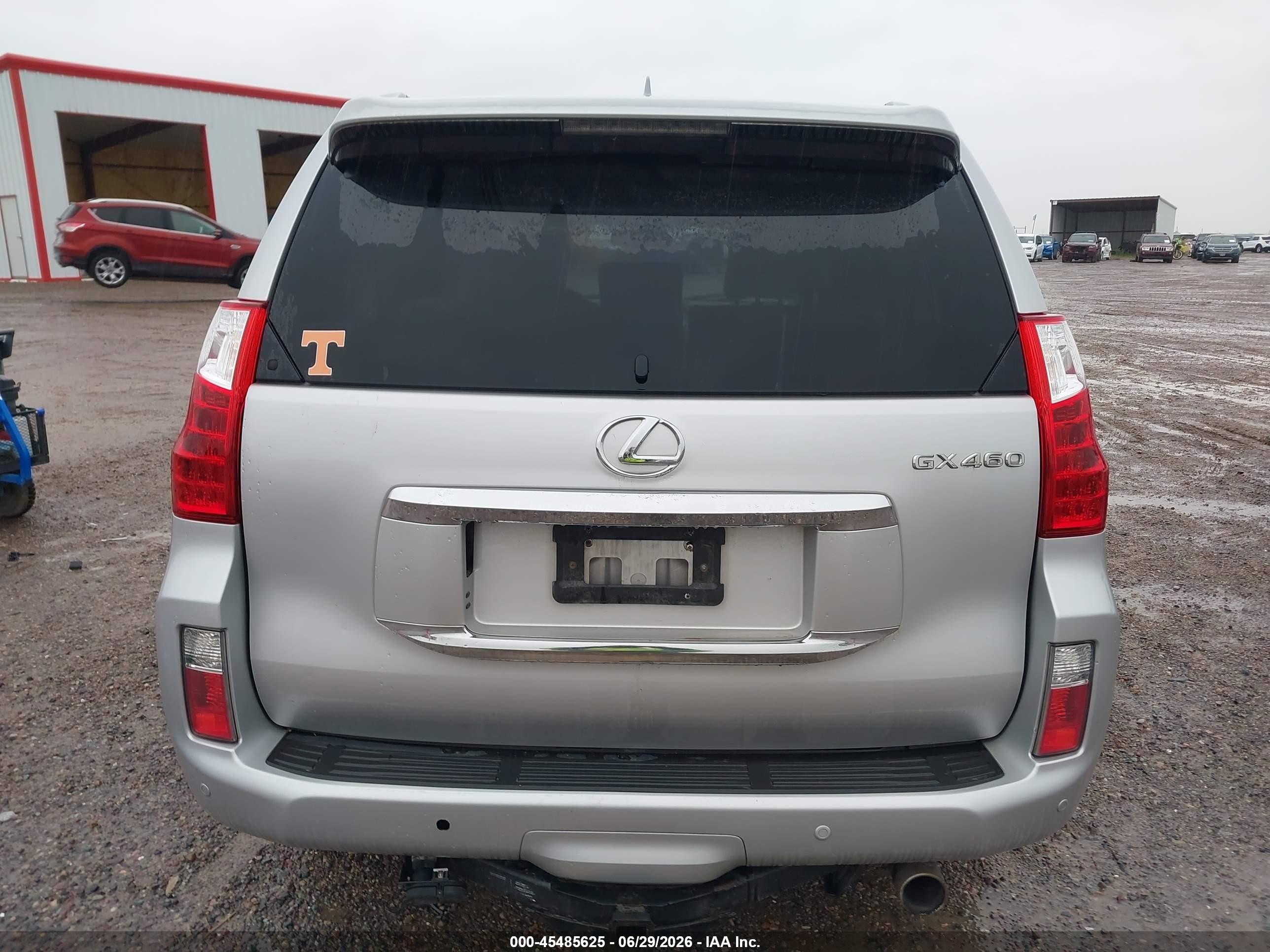 2011 Lexus Gx 460   Silver vin: JTJBM7FX9B5022799