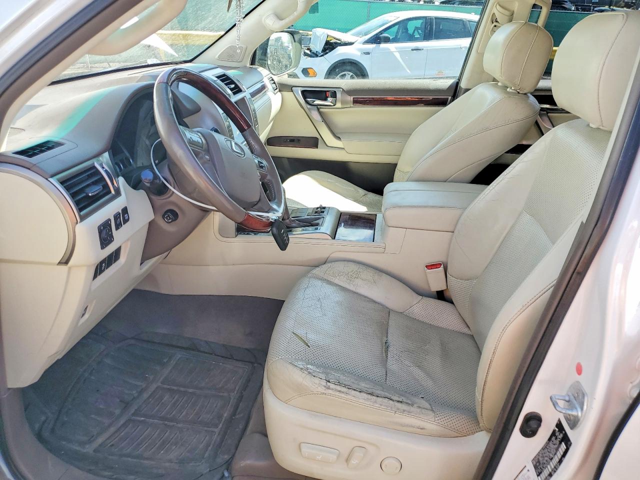 2011 Lexus Gx 460 Base White vin: JTJBM7FX9B5032345